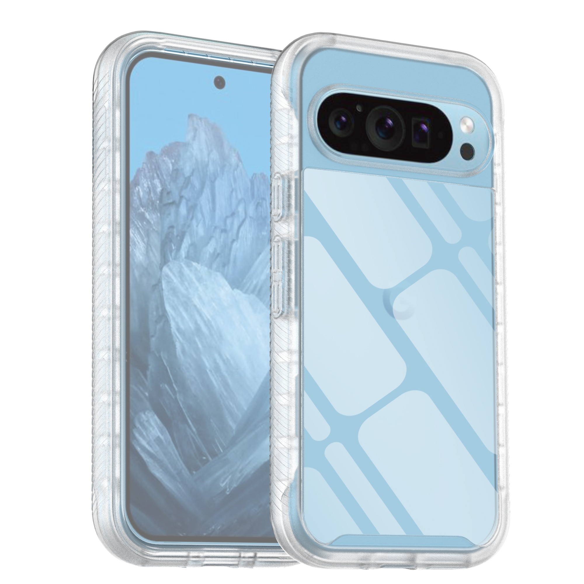 Funda Full Protection Google Pixel 9 Pro transparente