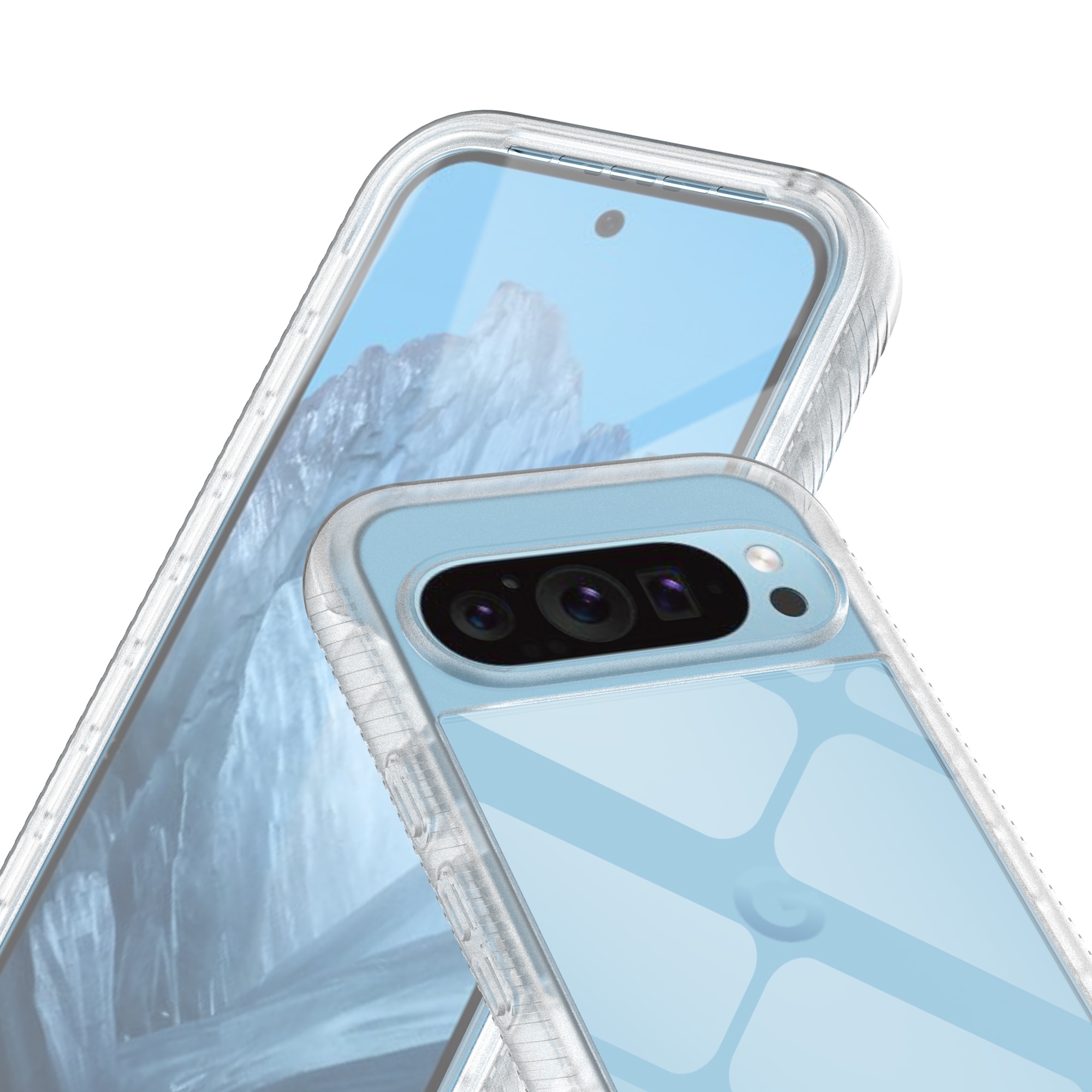 Funda Full Protection Google Pixel 9 Pro transparente