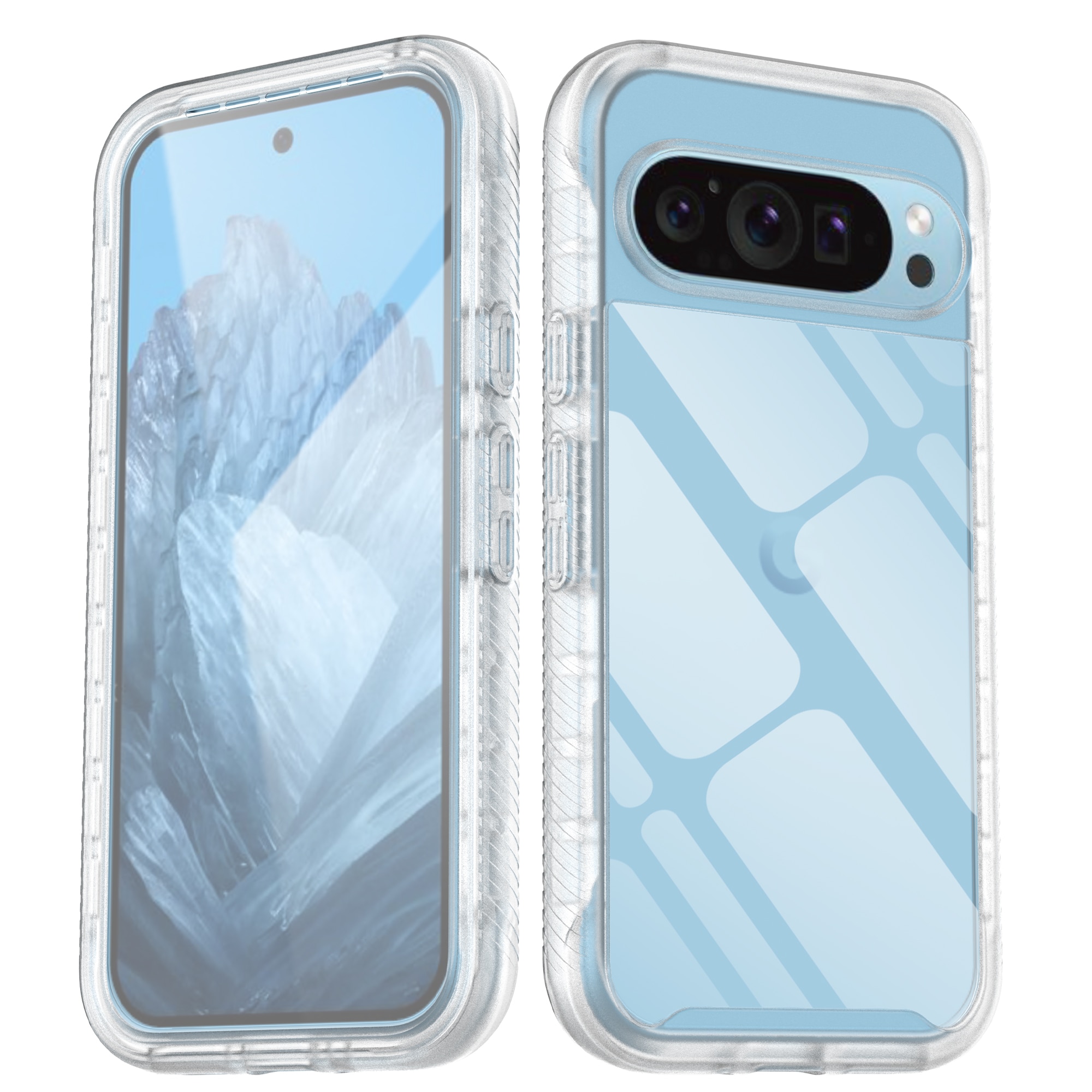 Funda Full Protection Google Pixel 9 Pro transparente