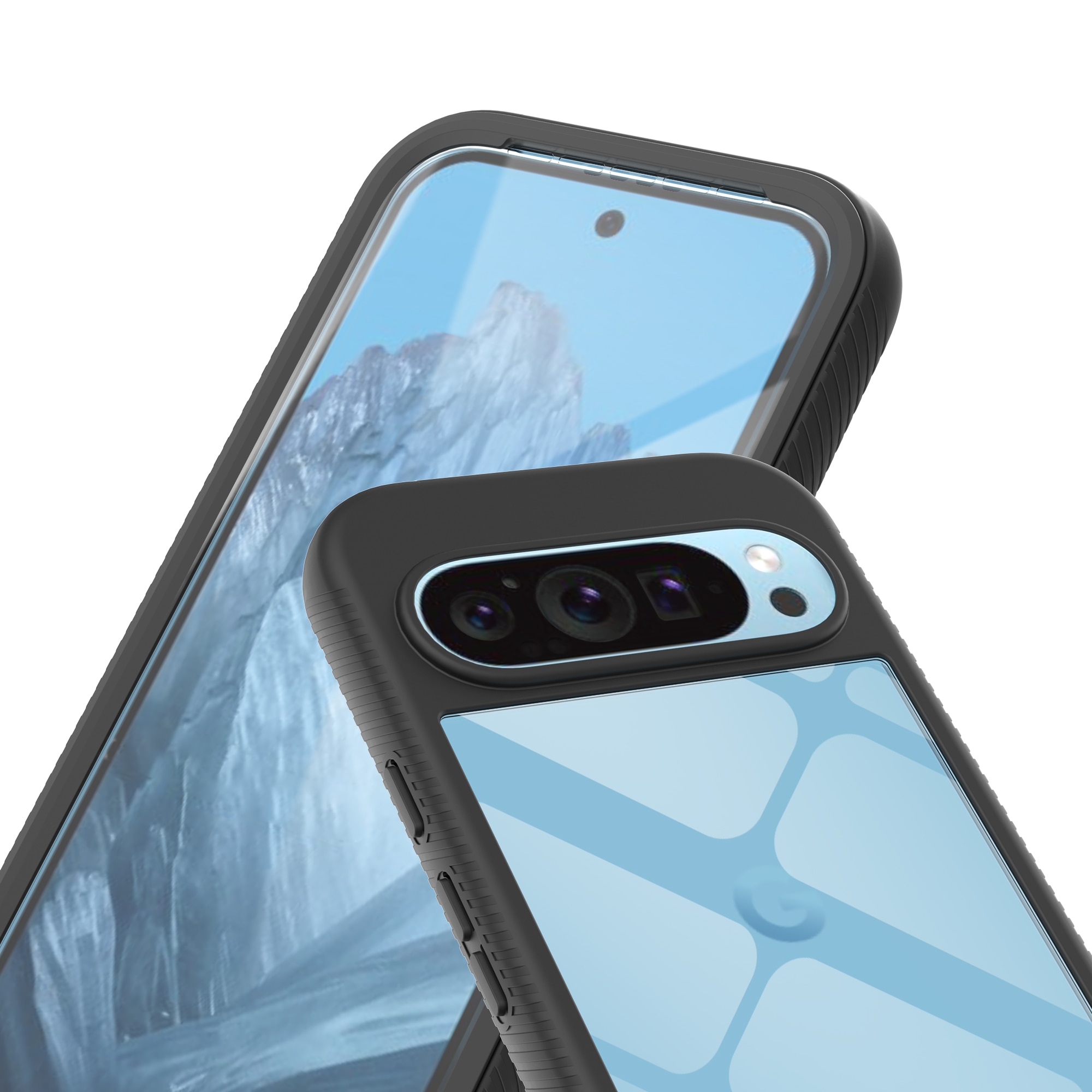 Funda Full Protection Google Pixel 9 Pro negro