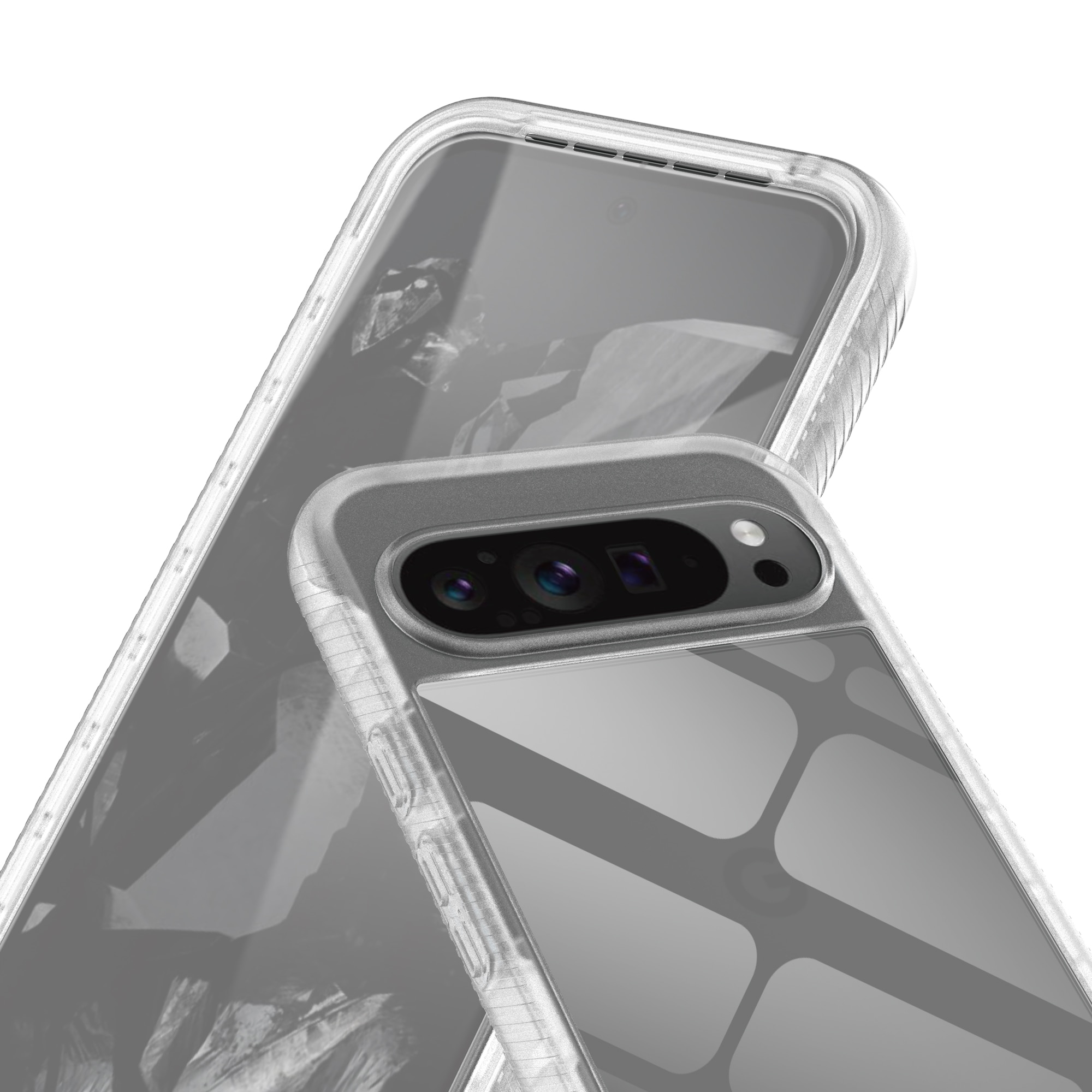 Funda Full Protection Google Pixel 9 Pro XL transparente