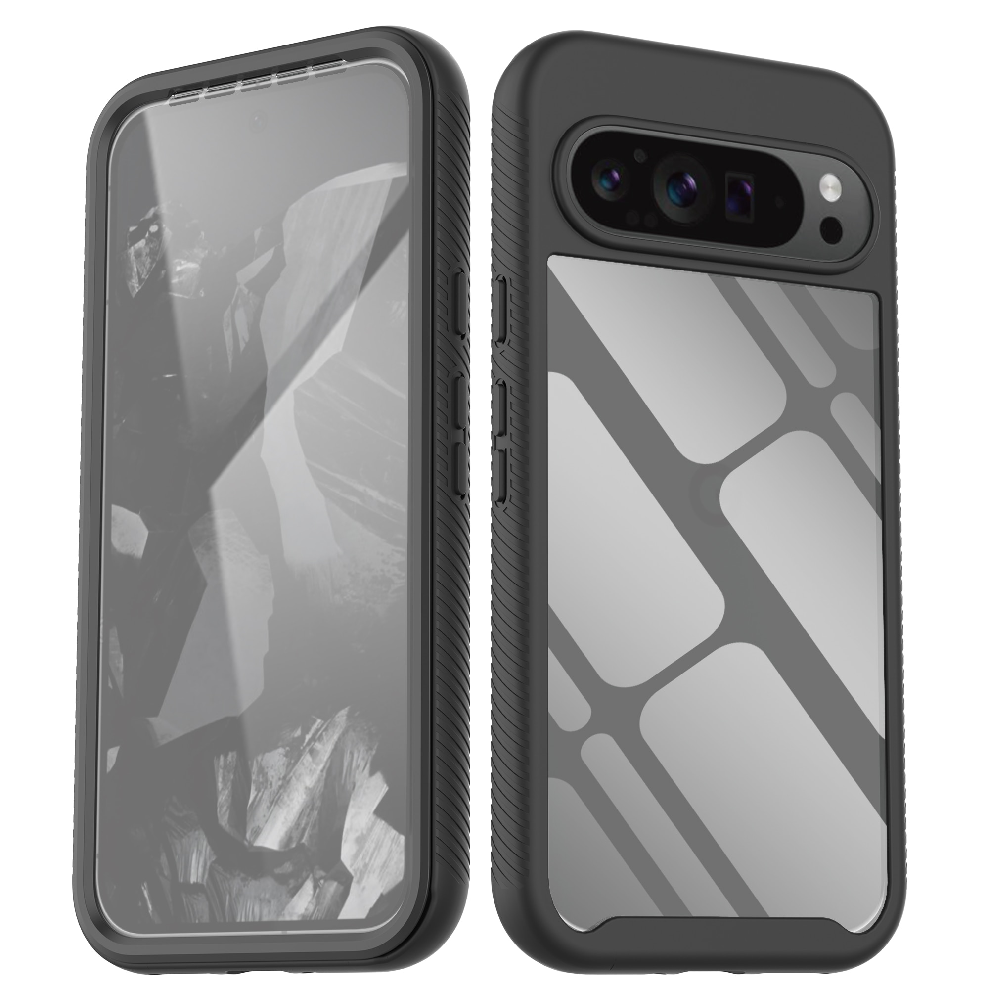 Funda Full Protection Google Pixel 9 Pro XL negro