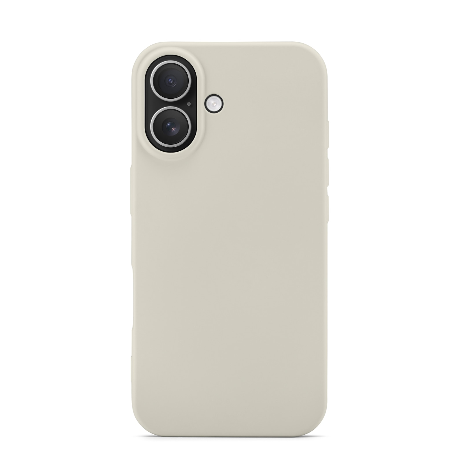 Funda TPU resistente a los golpes iPhone 16 Beige