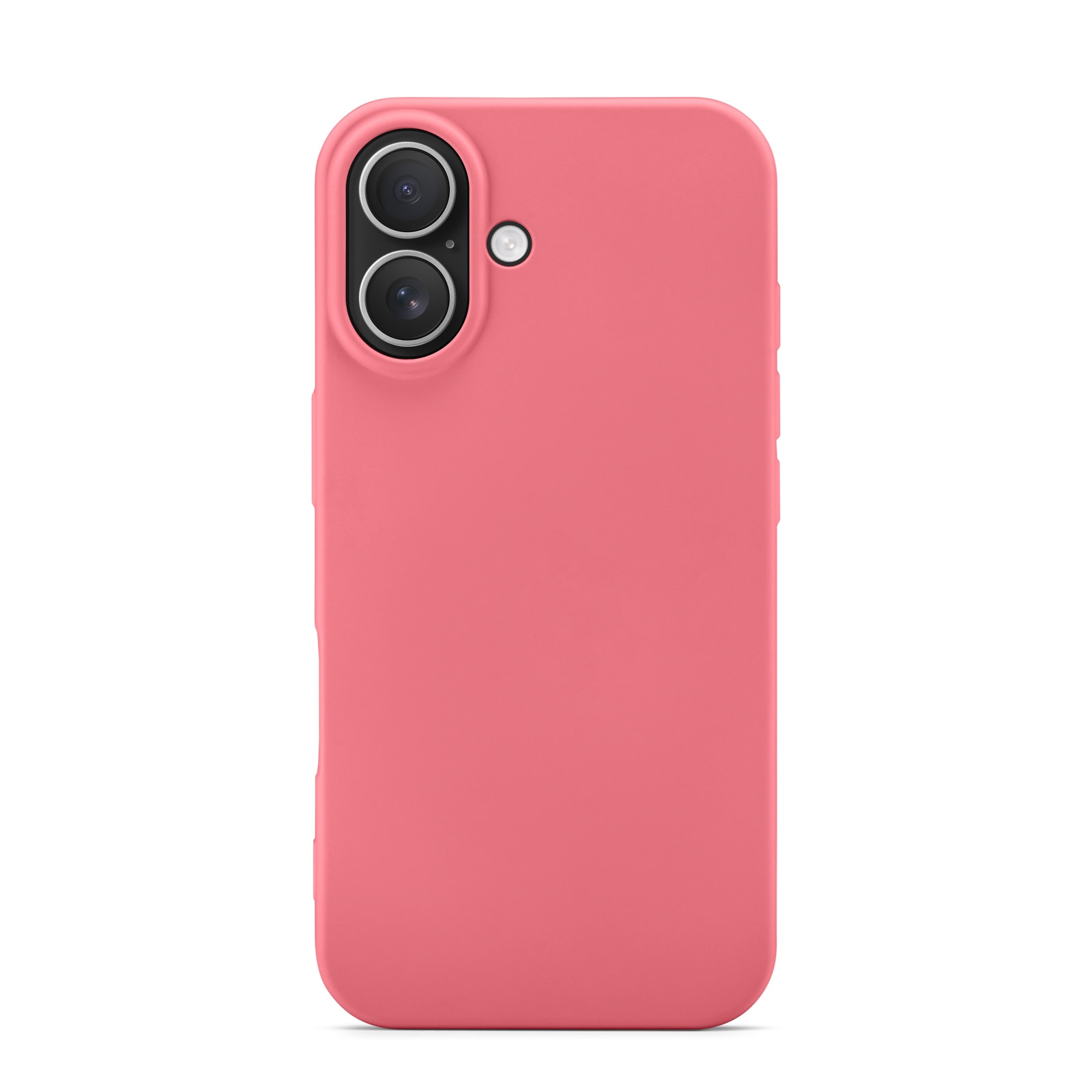 Funda TPU resistente a los golpes iPhone 16 Cerise