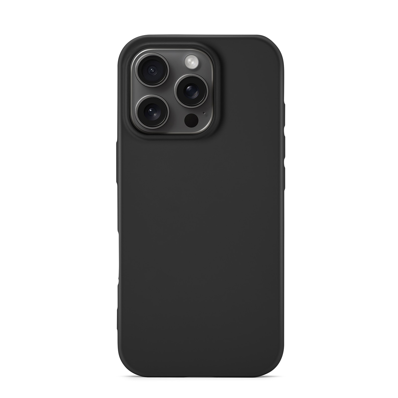 Funda TPU resistente a los golpes iPhone 16 Pro Negro