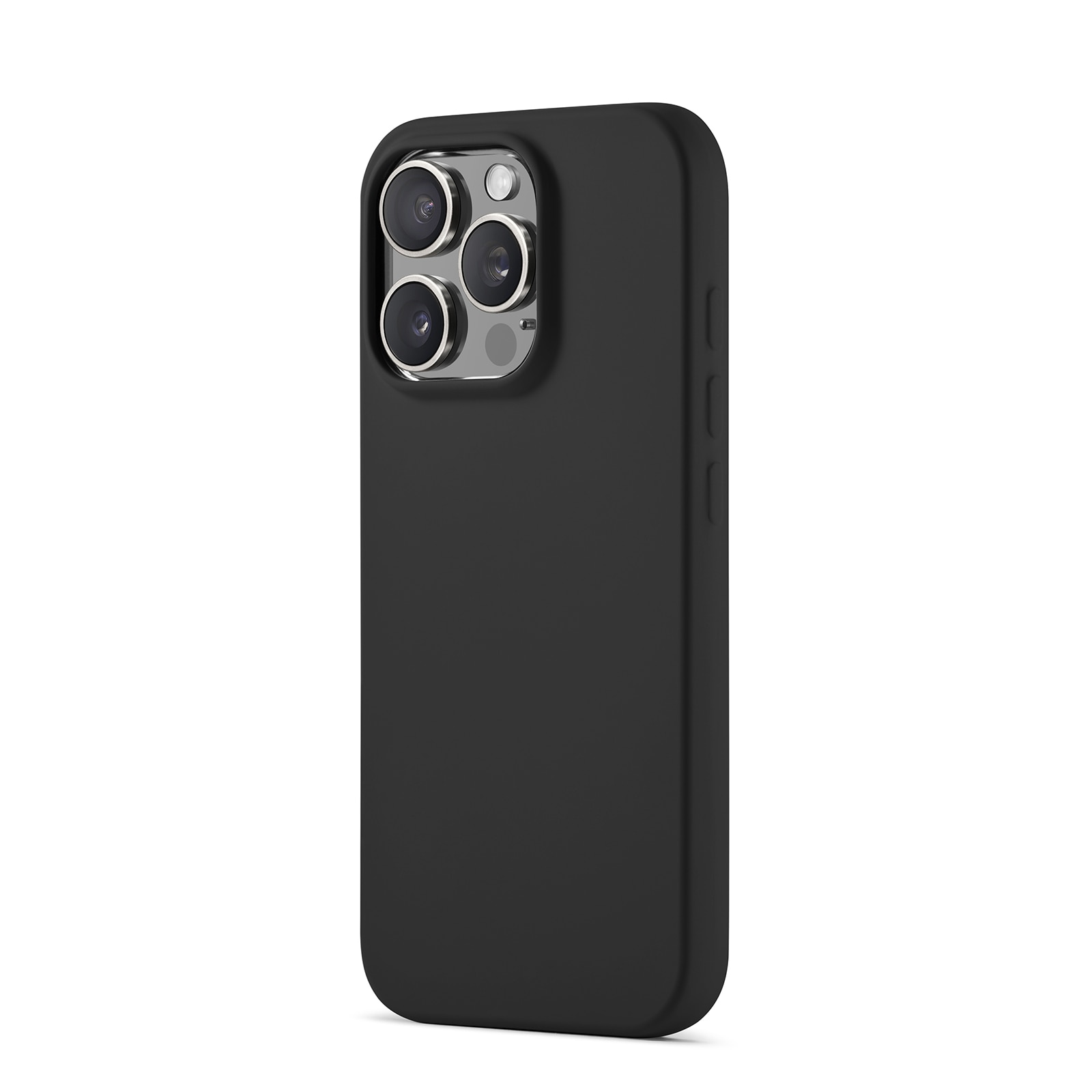 Funda TPU resistente a los golpes iPhone 16 Pro Negro