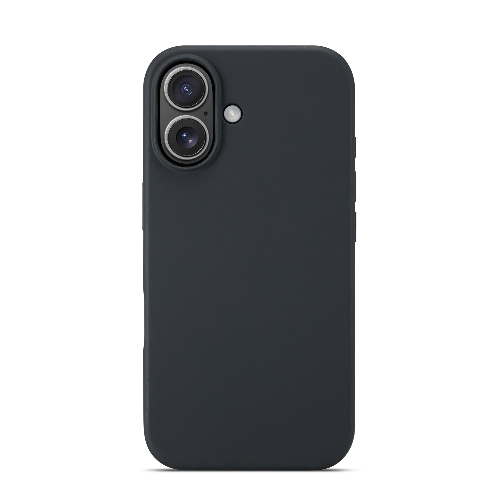 Funda de silicona iPhone 16 negro