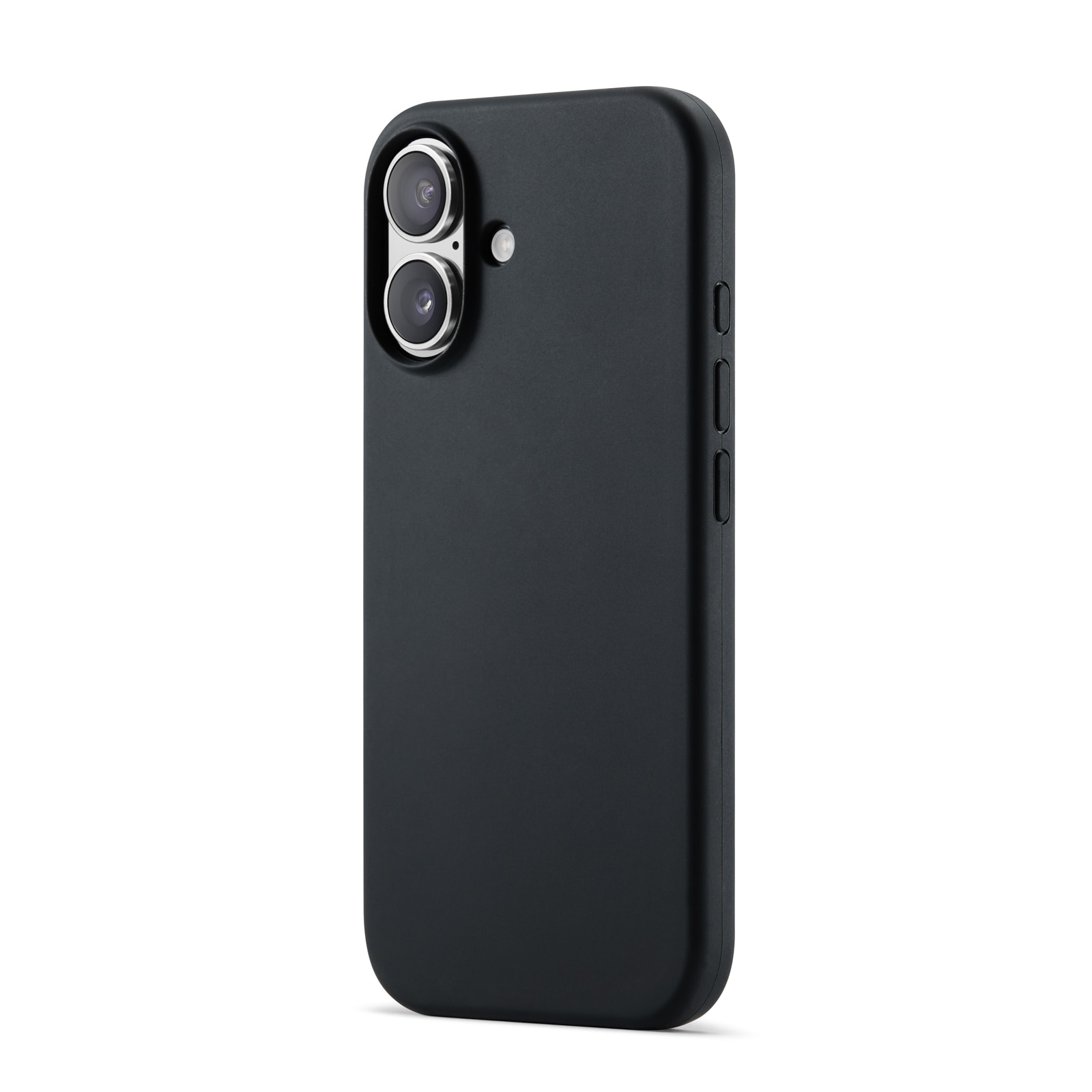 Funda de silicona iPhone 16 negro