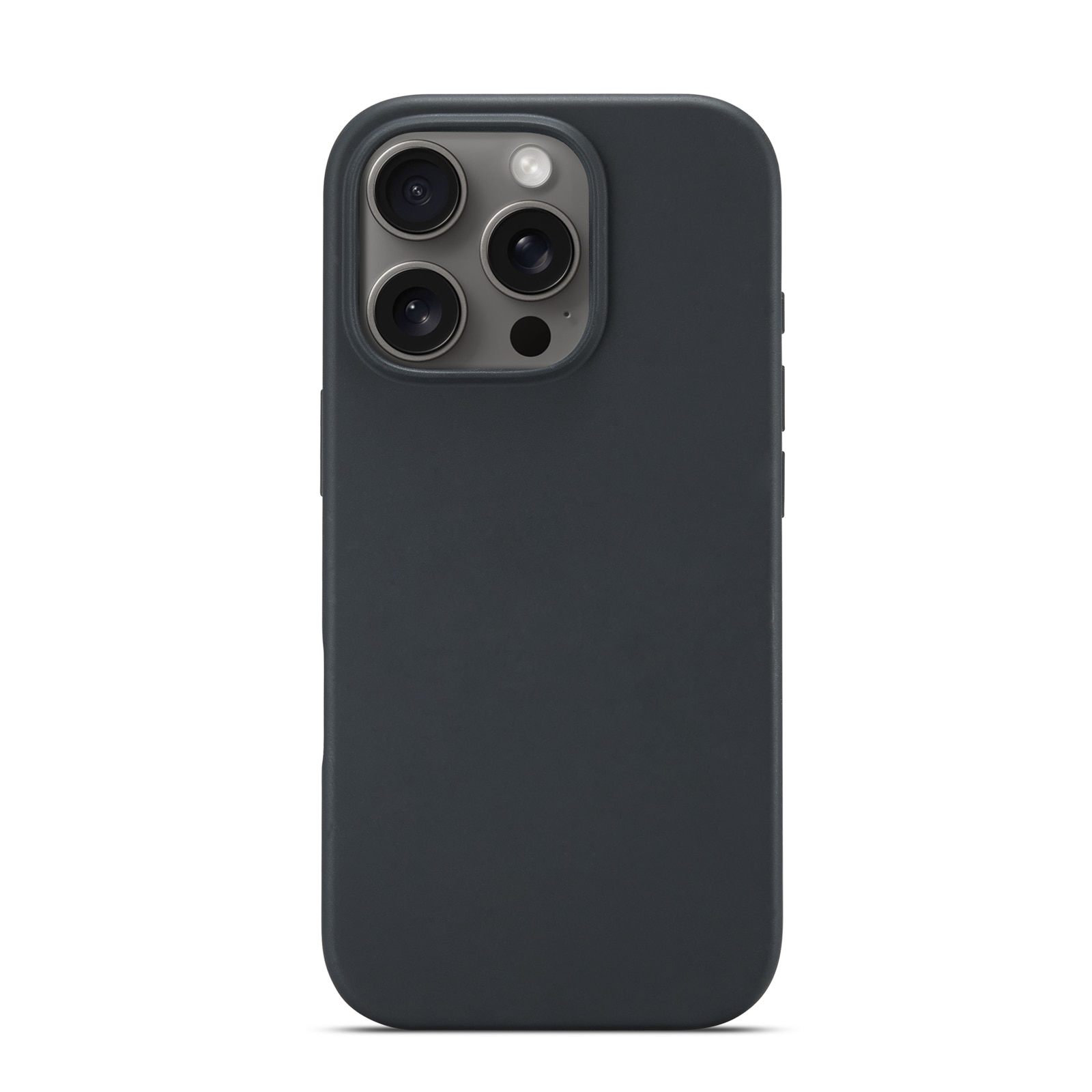 Funda de silicona iPhone 16 Pro negro