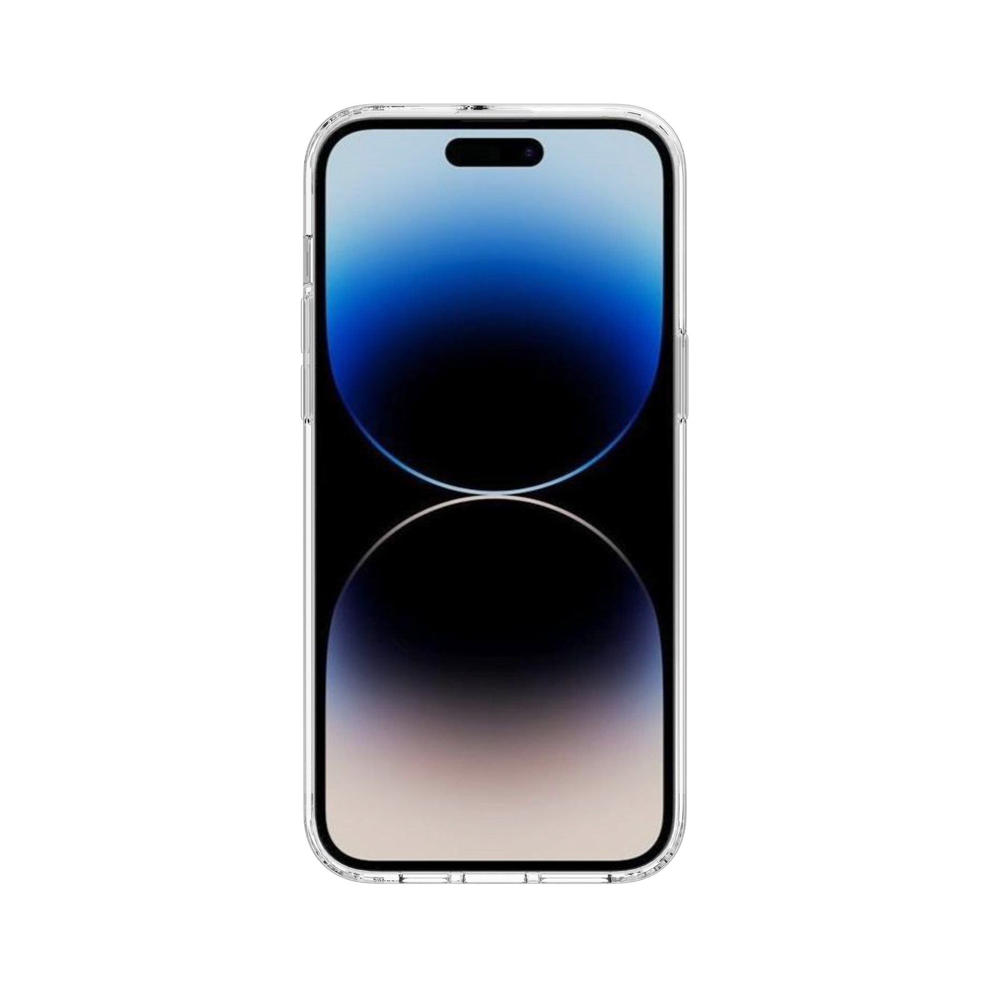 Funda híbrida para iPhone 14 Pro Max transparente