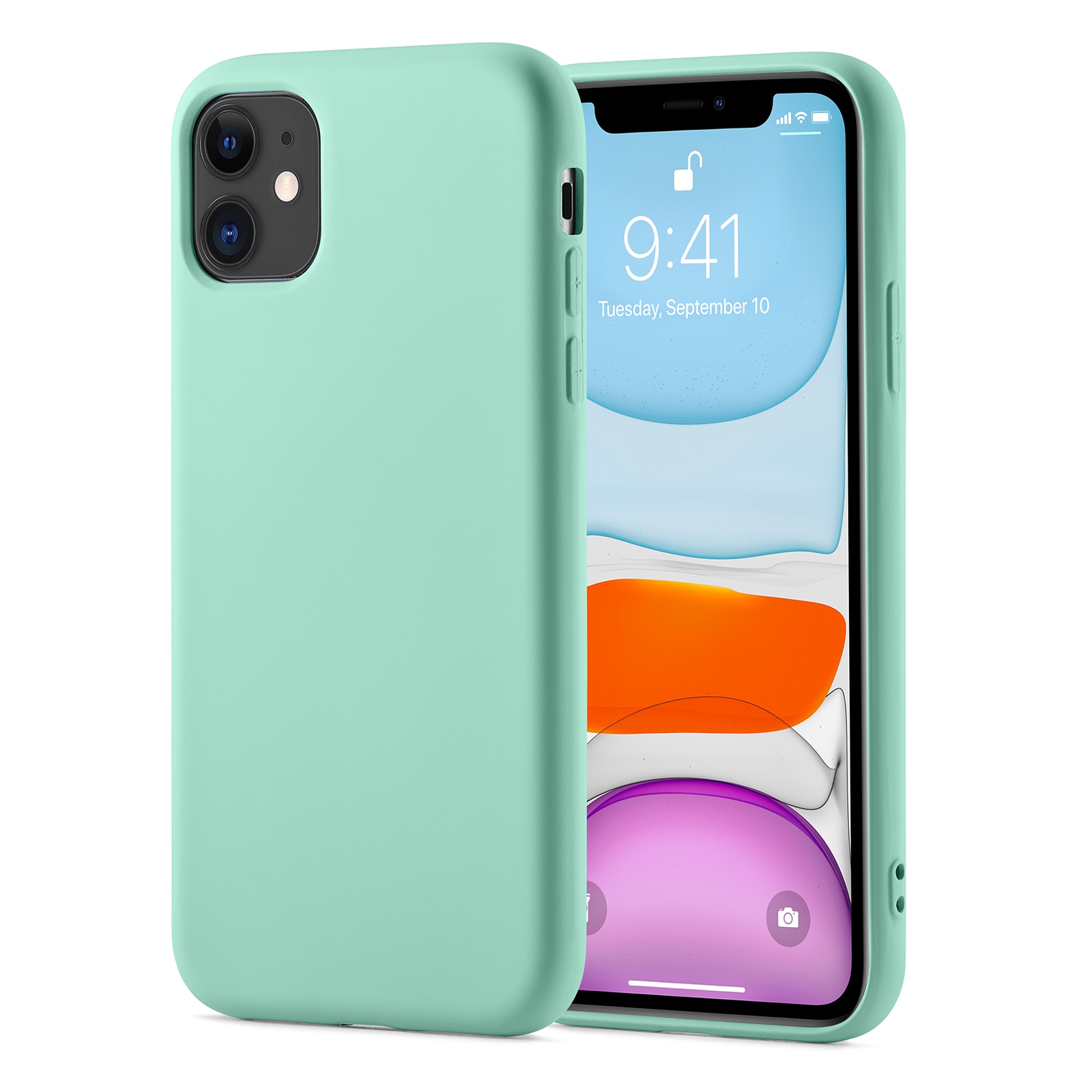 Funda TPU iPhone 11 verde