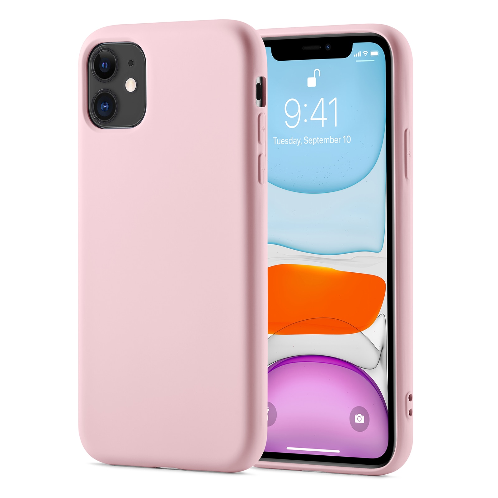 Funda TPU iPhone 11 rosado