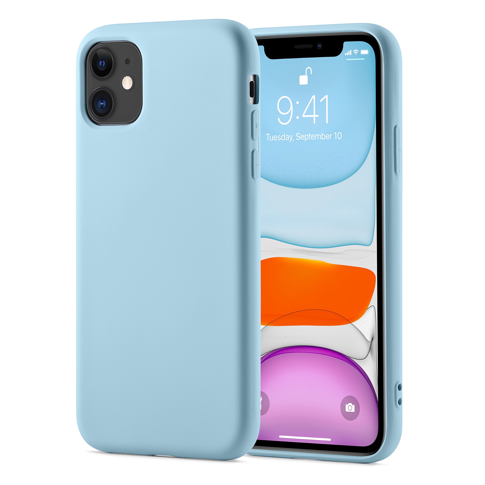 Funda TPU iPhone 11 Azul