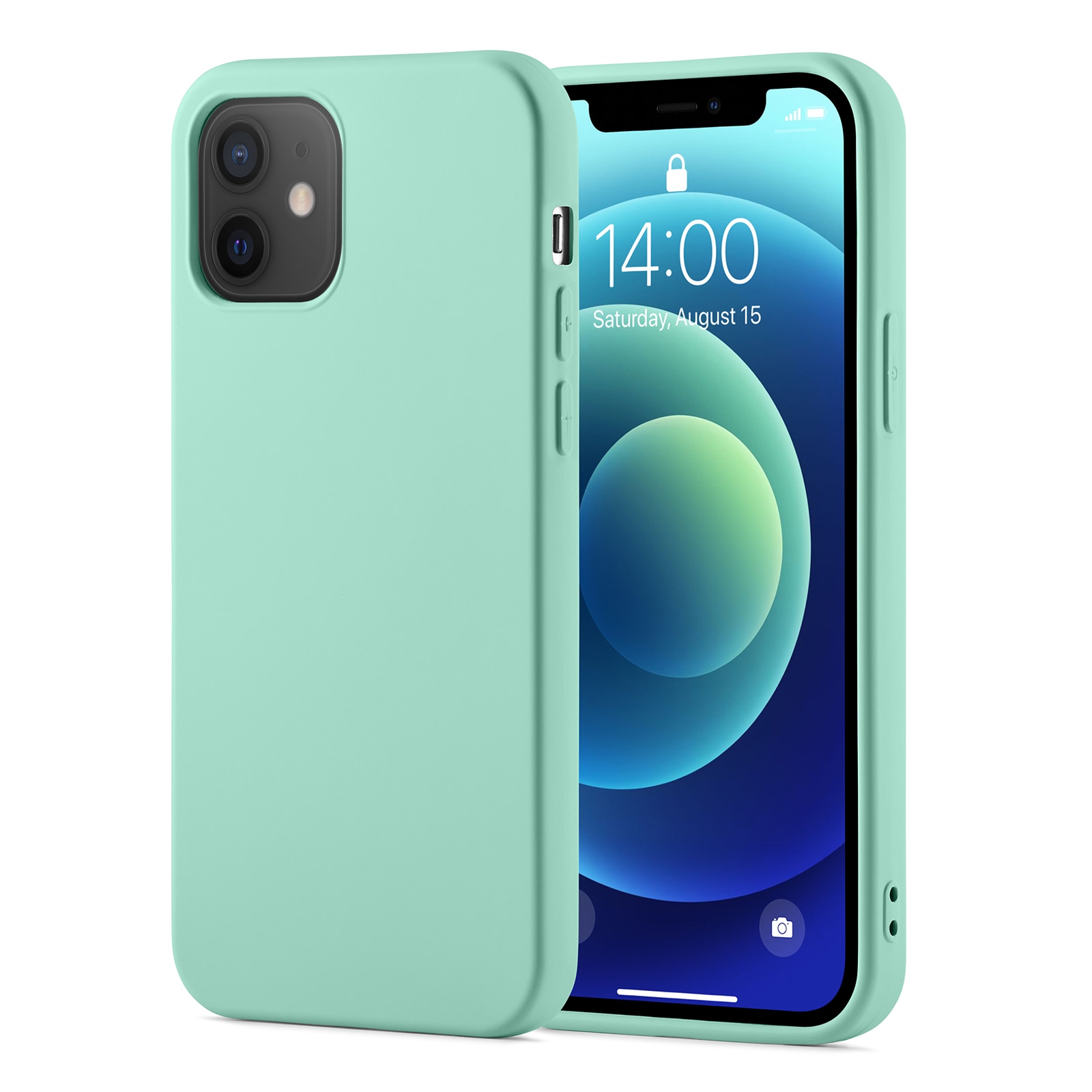 Funda TPU iPhone 12/iPhone 12 Pro verde