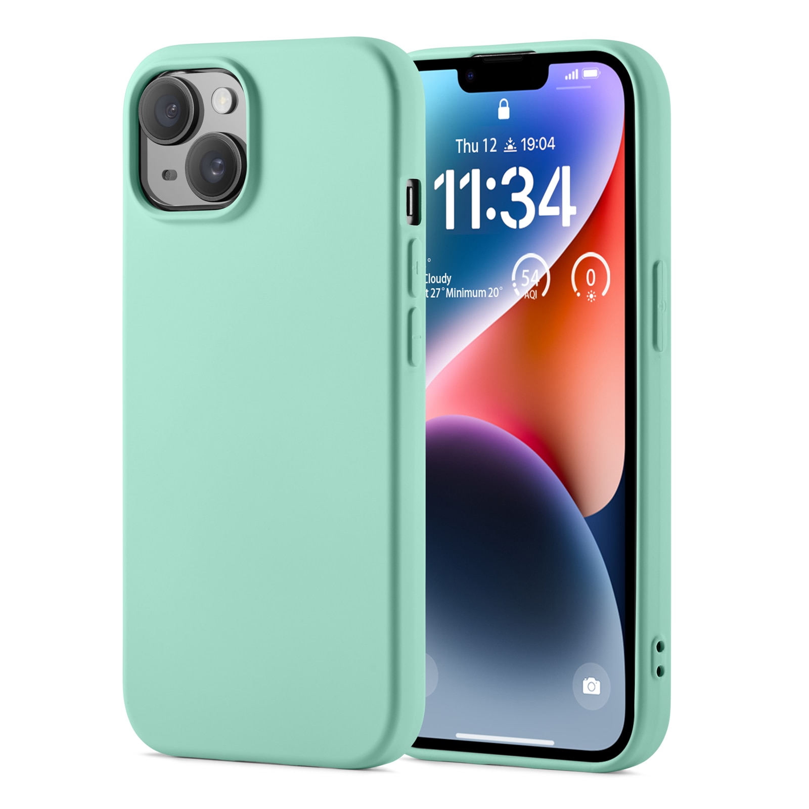 Funda TPU iPhone 14 Verde