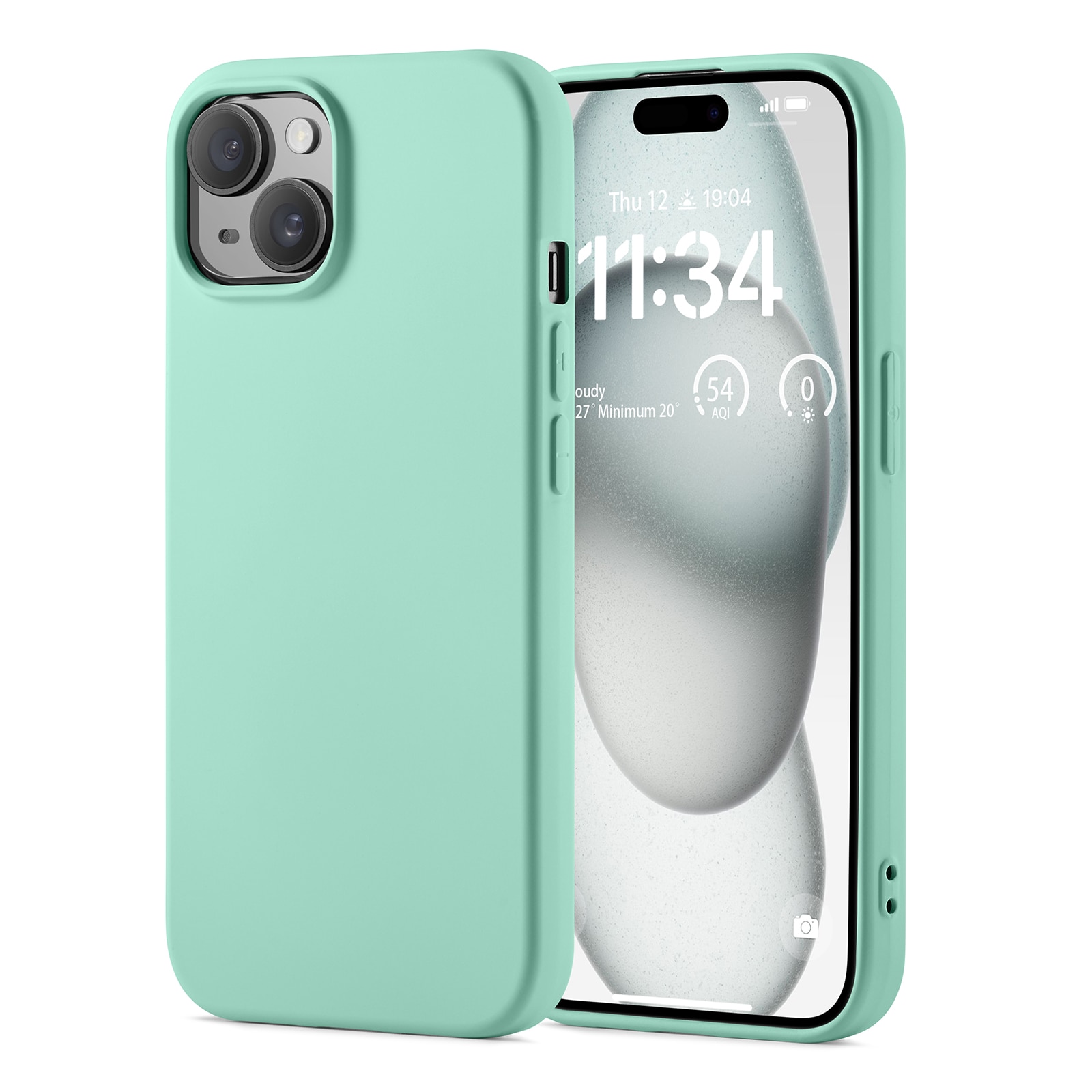 Funda TPU iPhone 13 verde