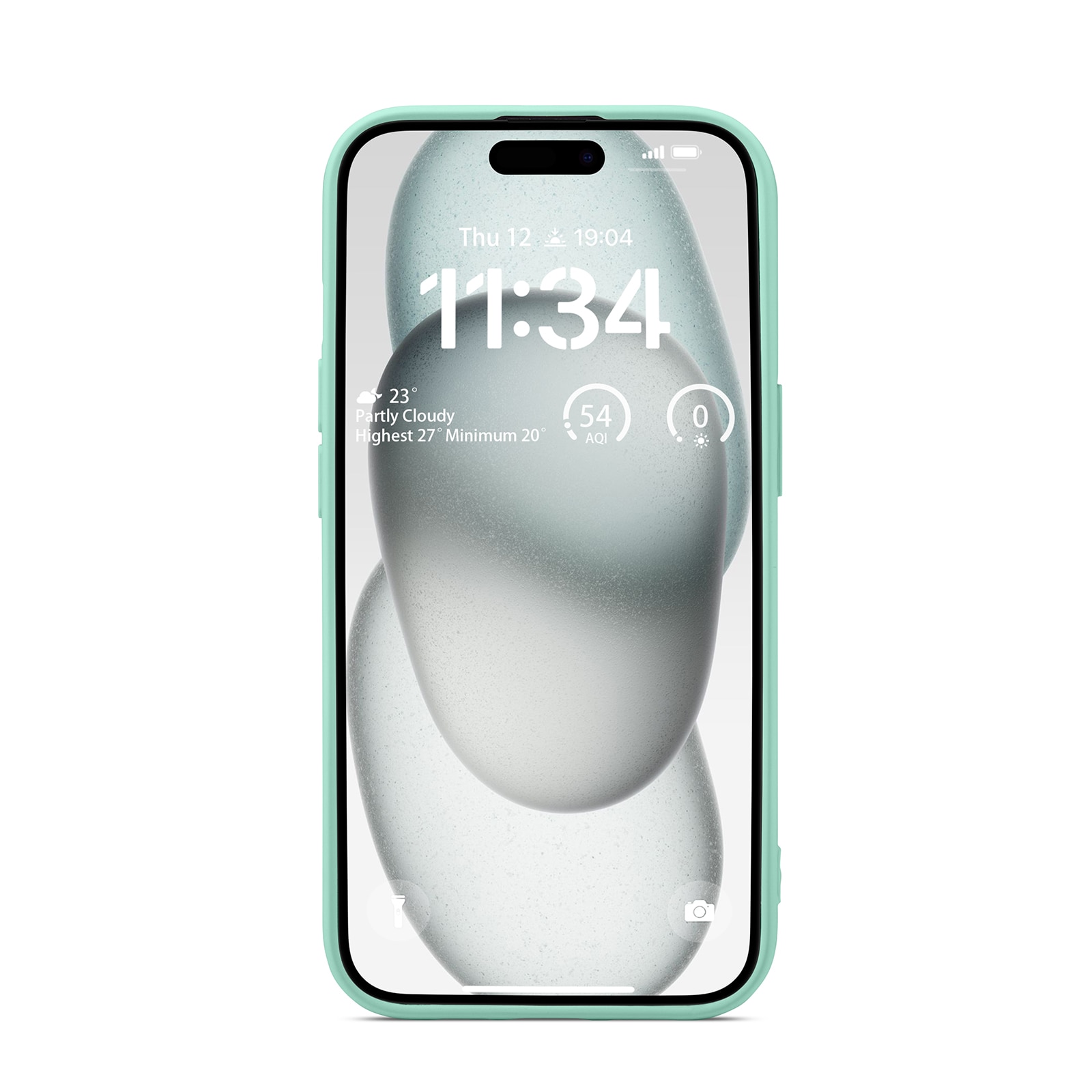 Funda TPU iPhone 13 verde