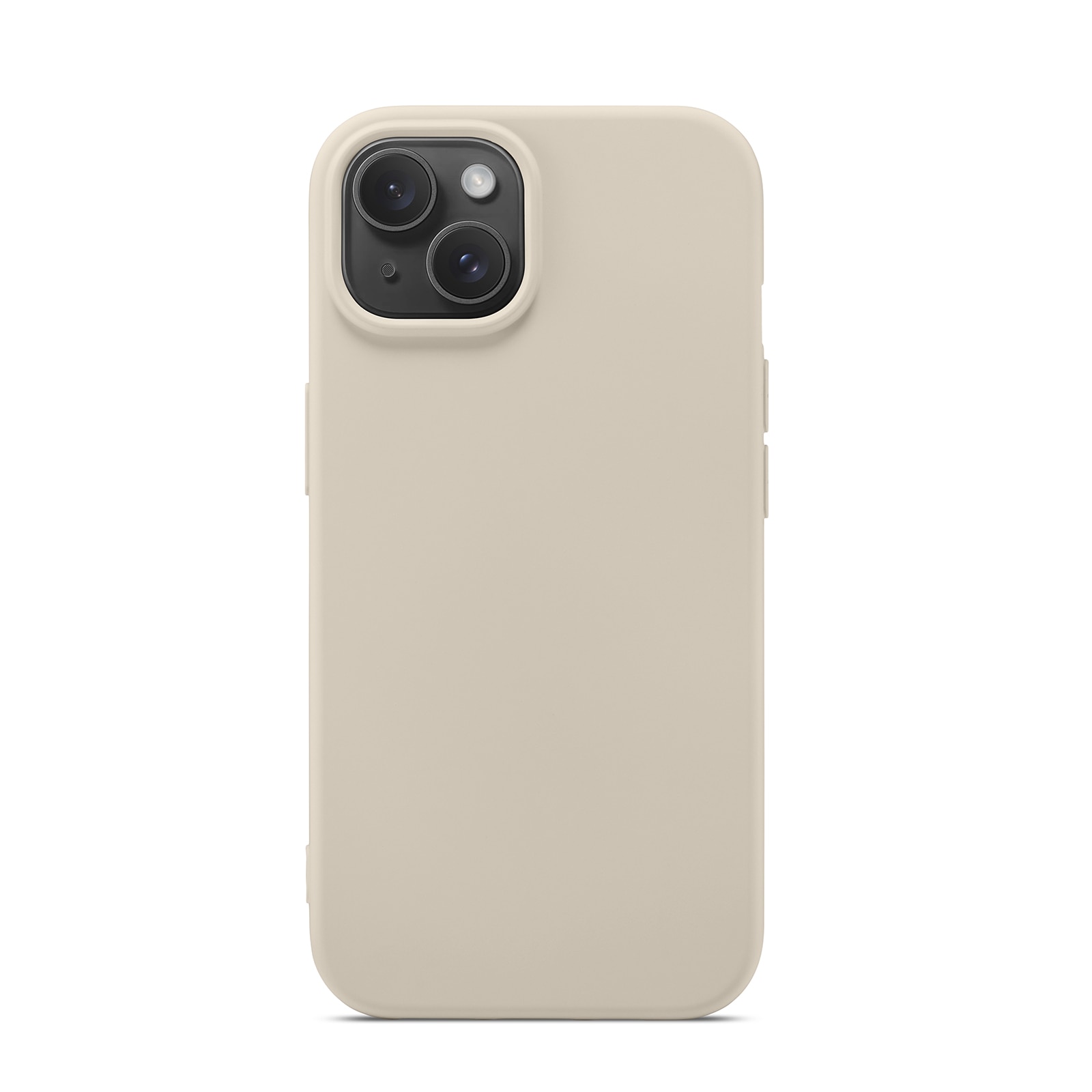 Funda TPU iPhone 15 beige