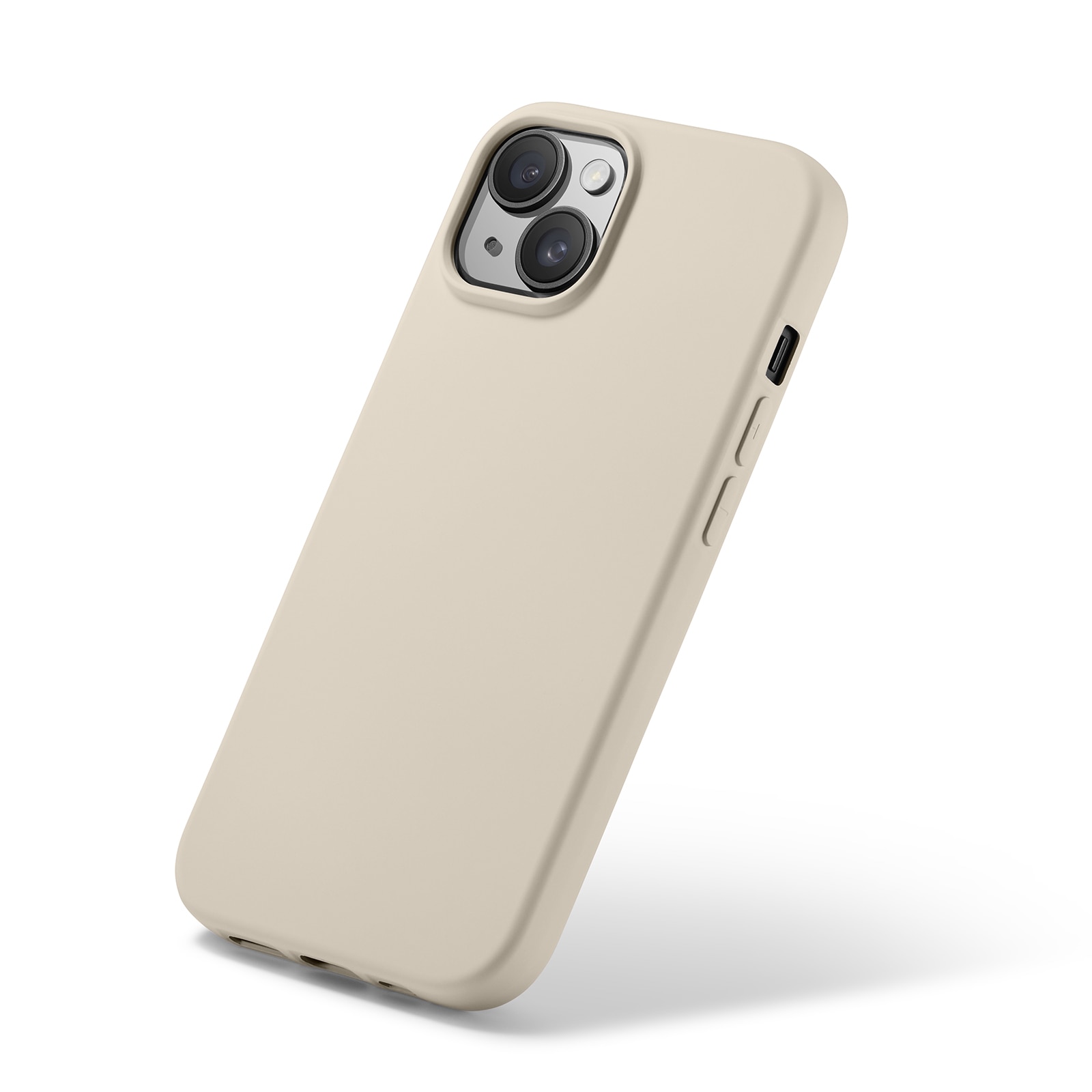 Funda TPU iPhone 15 beige