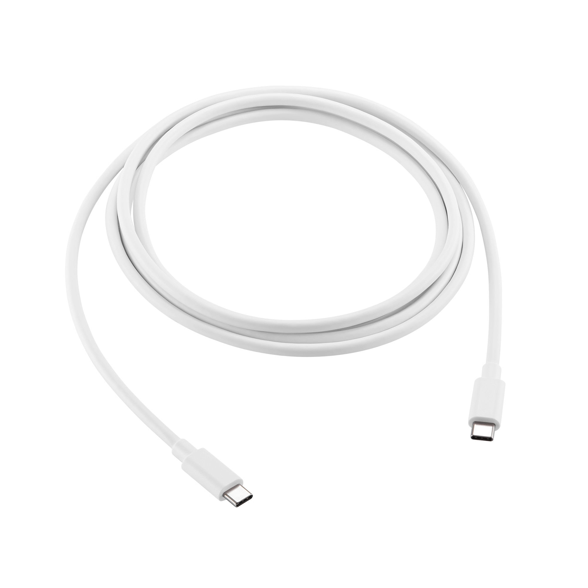 Cable de carga USB-C a USB-C 2m Motorola Moto G05 blanco