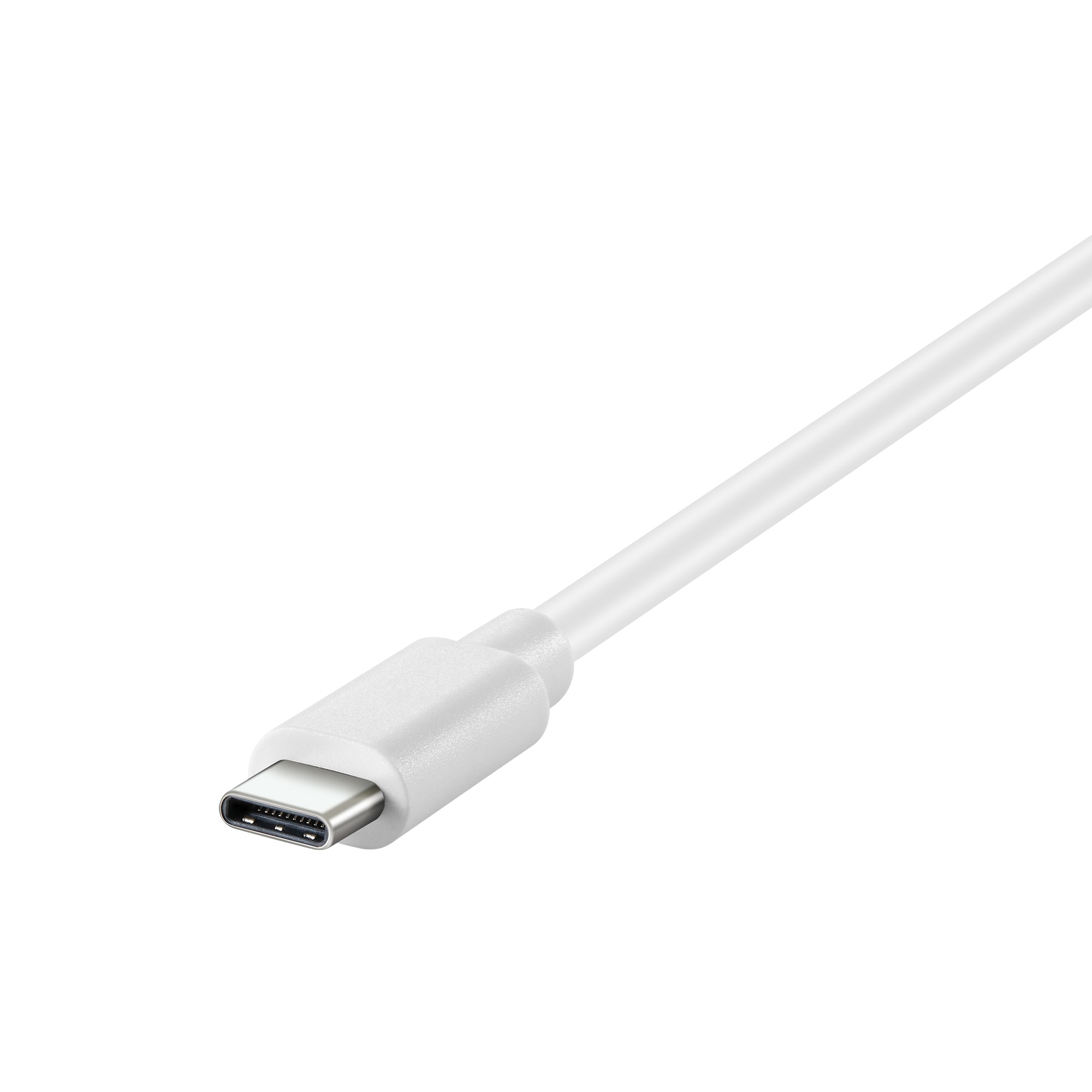 Cable de carga USB-C a USB-C 2m Motorola Moto G05 blanco