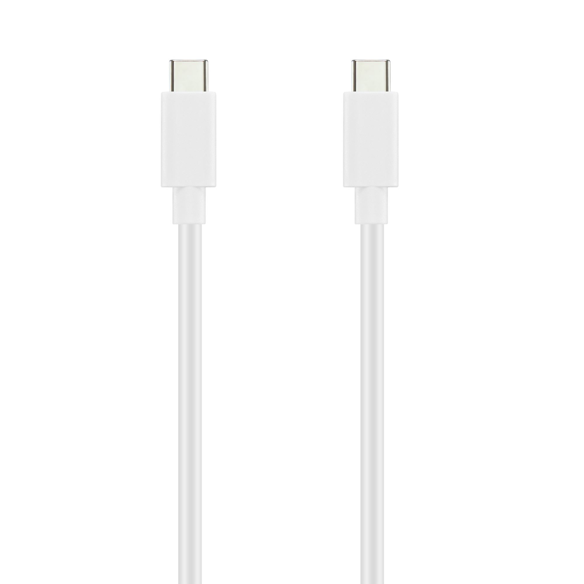 Cable de carga USB-C a USB-C 2m Motorola Moto G05 blanco