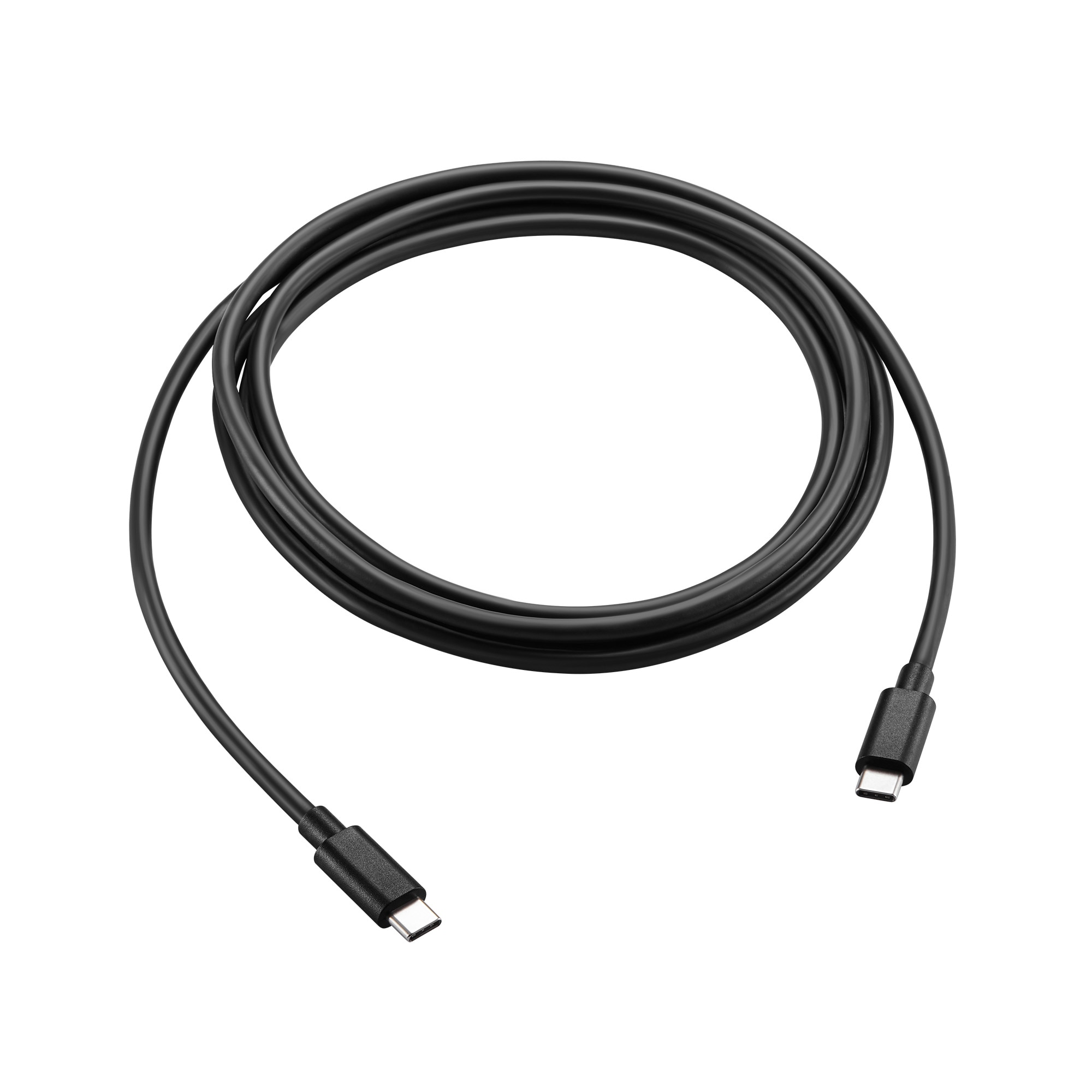 Cable de carga USB-C a USB-C 2 m negro