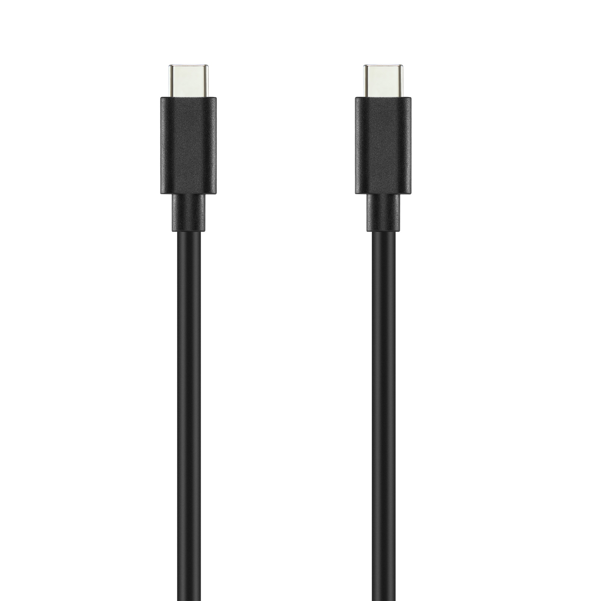 Cable de carga USB-C a USB-C 1 m negro