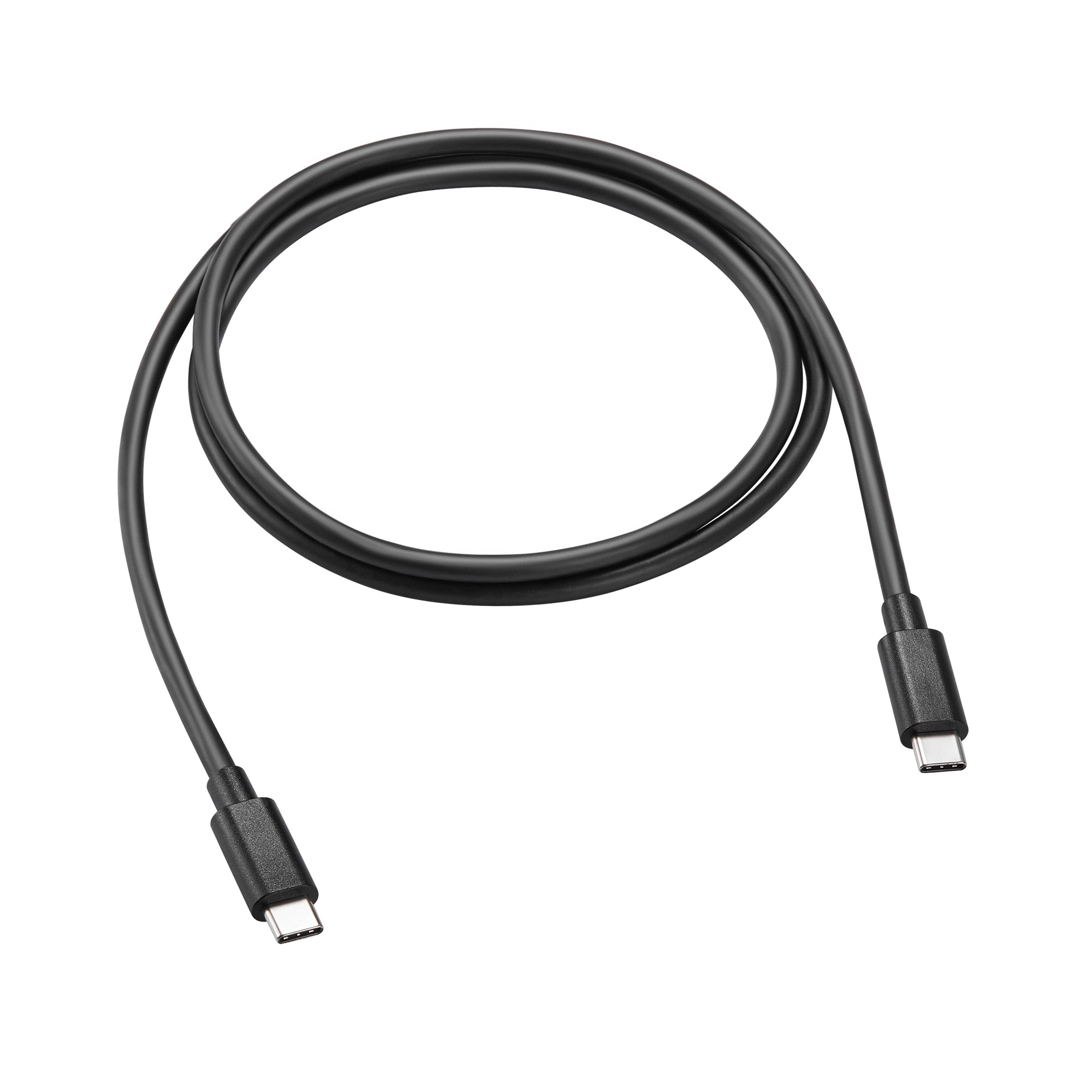 Cable de carga USB-C a USB-C 1 m negro