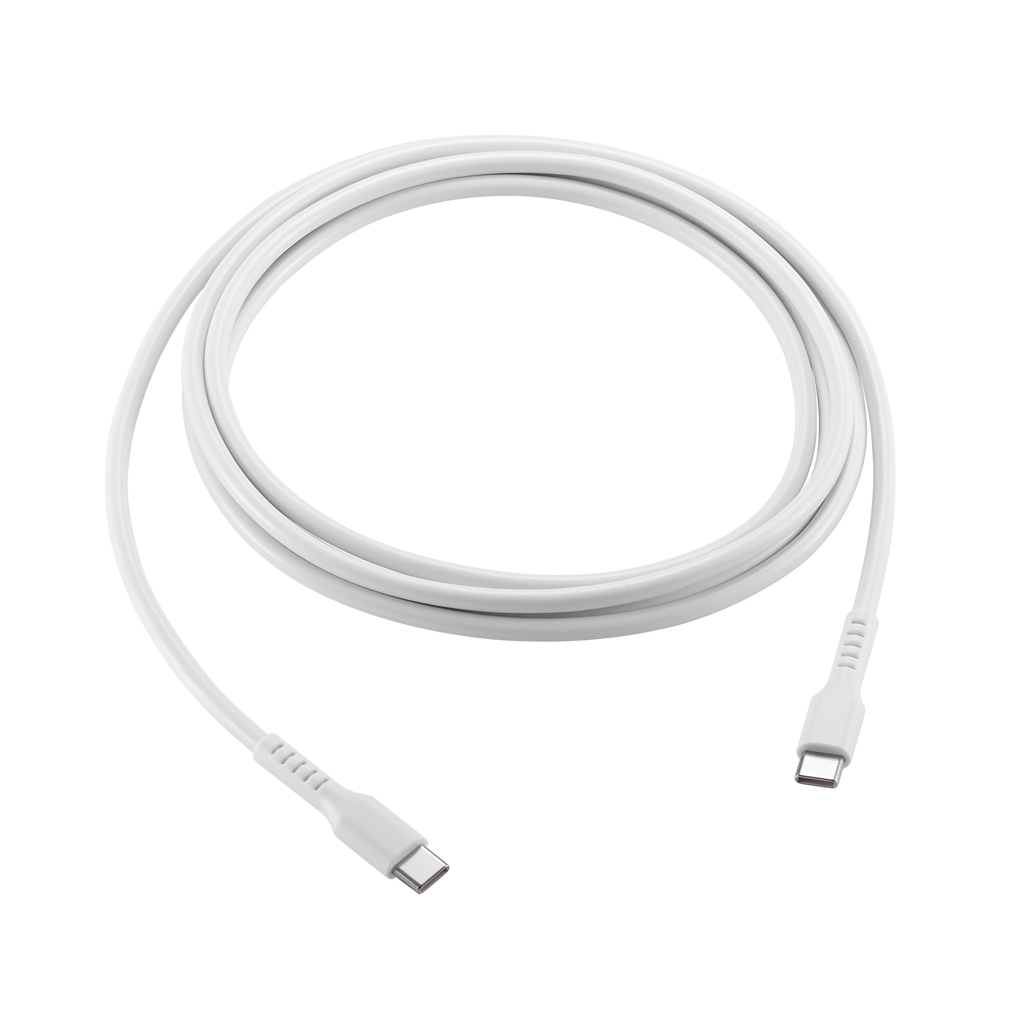 Cable de carga USB-C a USB-C 240W 2 m blanco