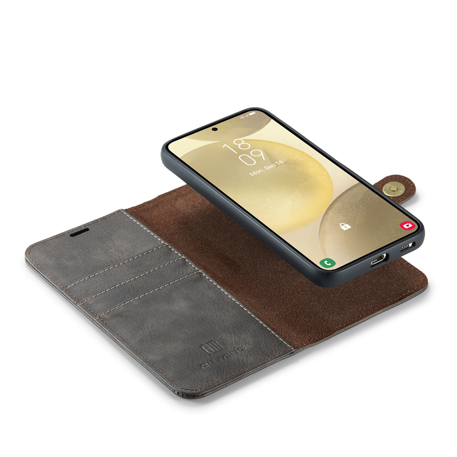 Cartera Magnet Wallet Samsung Galaxy A56 Cognac