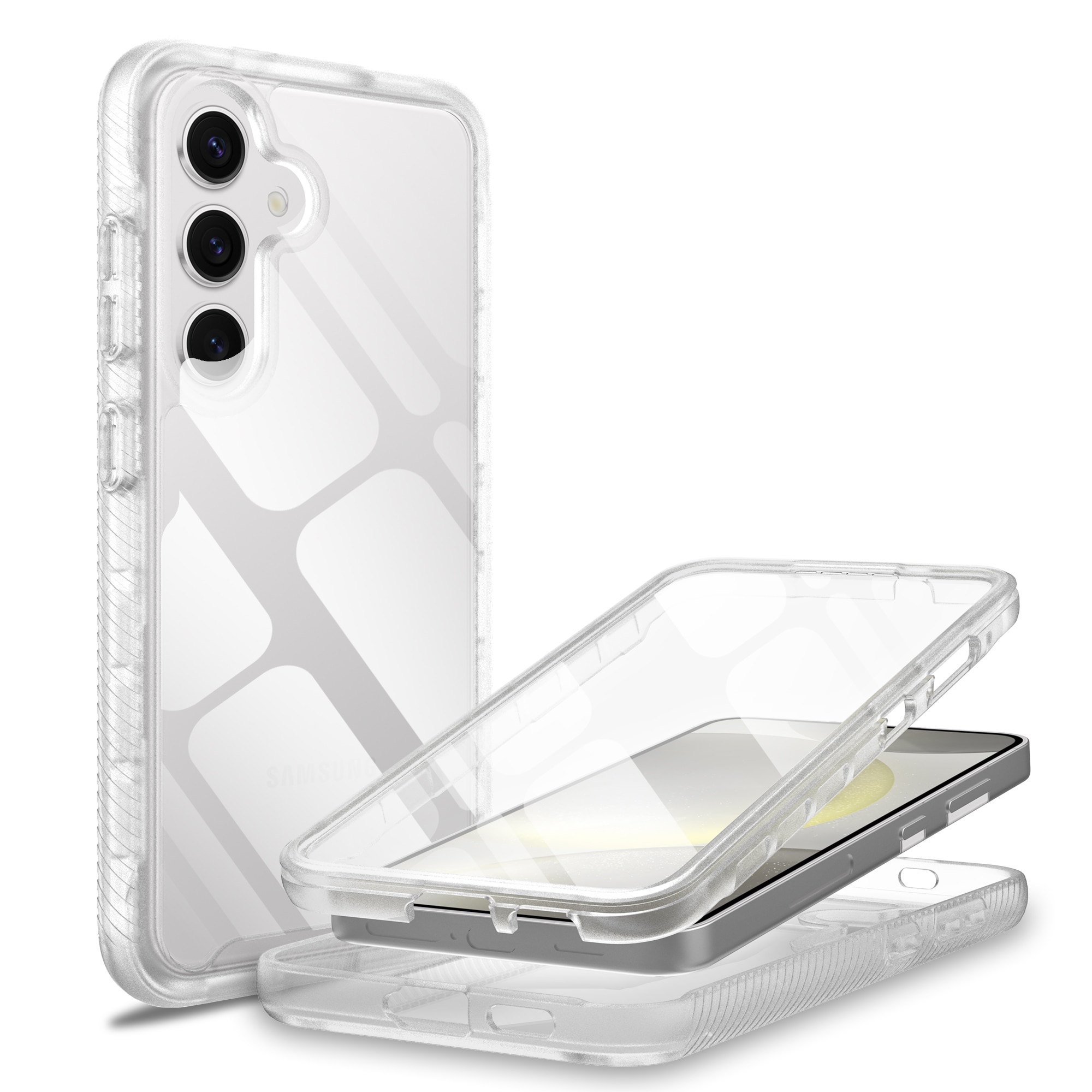 Funda Full Protection Samsung Galaxy A56 Transparente