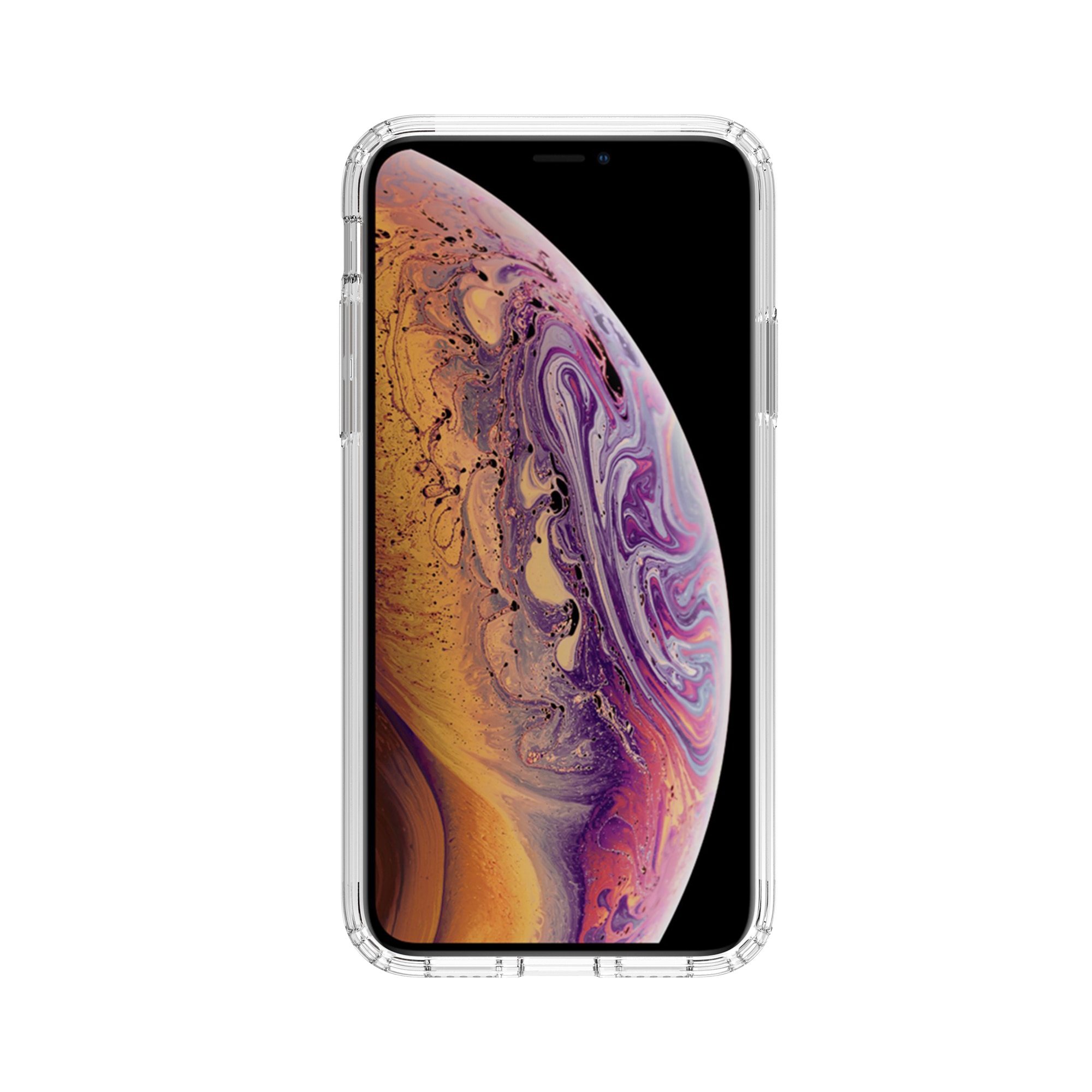 Funda híbrida para iPhone X/XS transparente