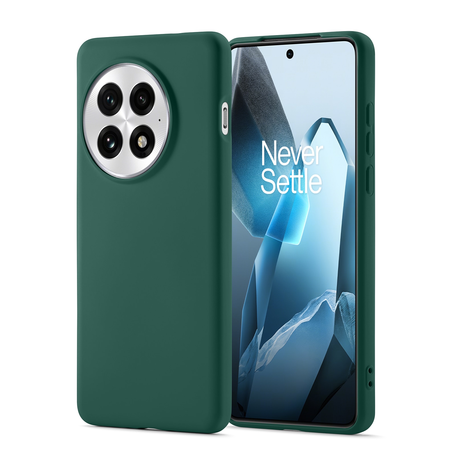 Funda TPU  OnePlus 13 verde oscuro