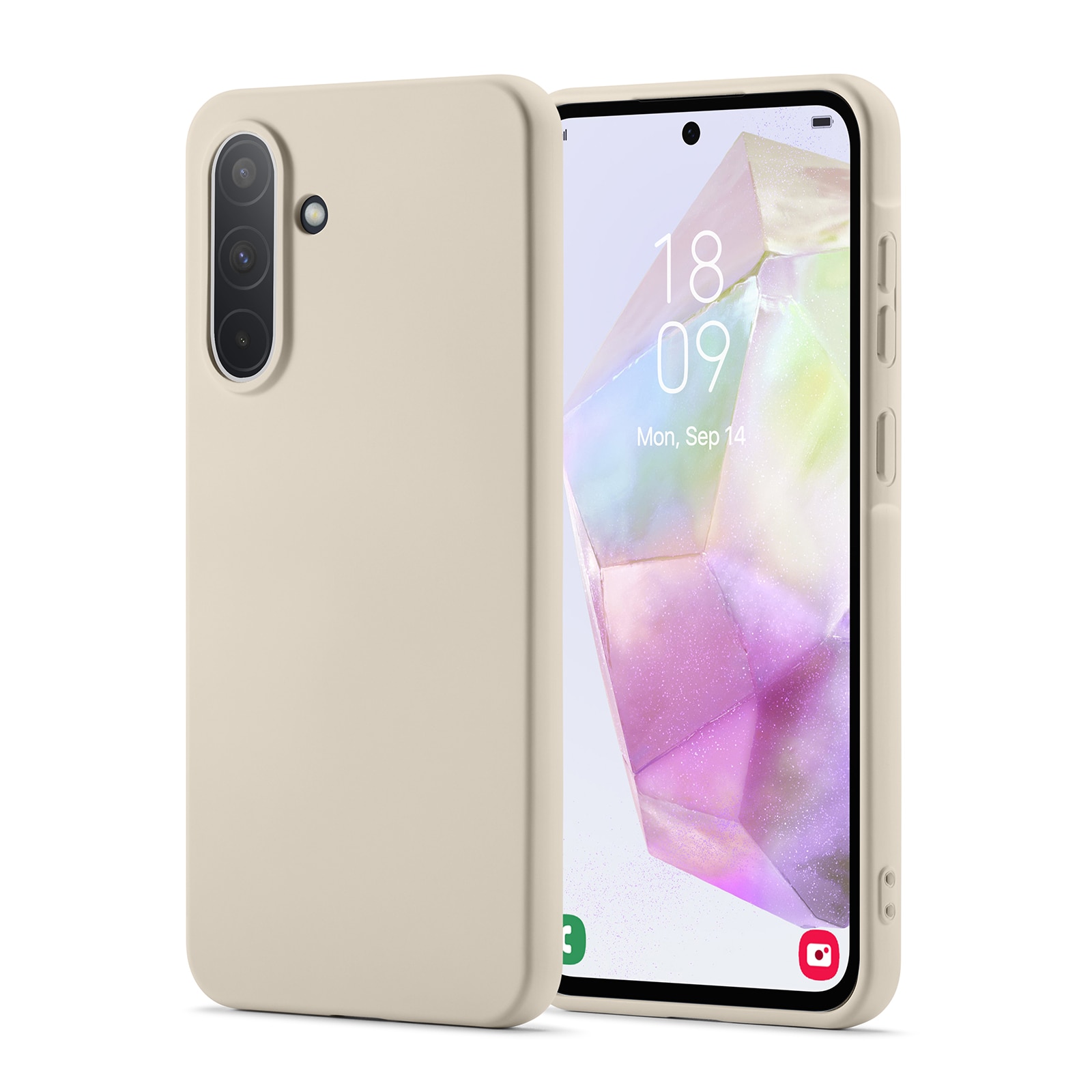 Funda TPU Samsung Galaxy A36 Beige