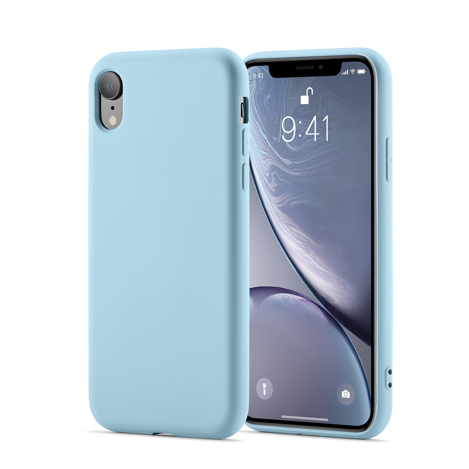 Funda TPU iPhone Xr azul