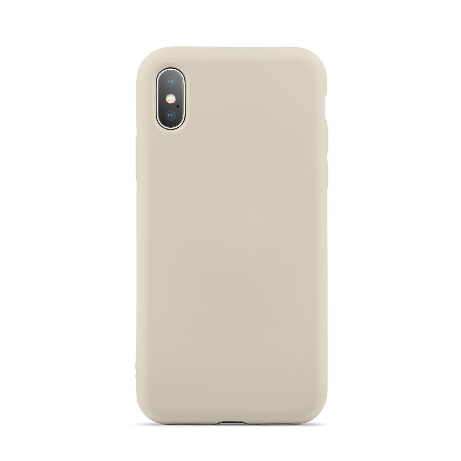 Funda TPU iPhone X/XS beige