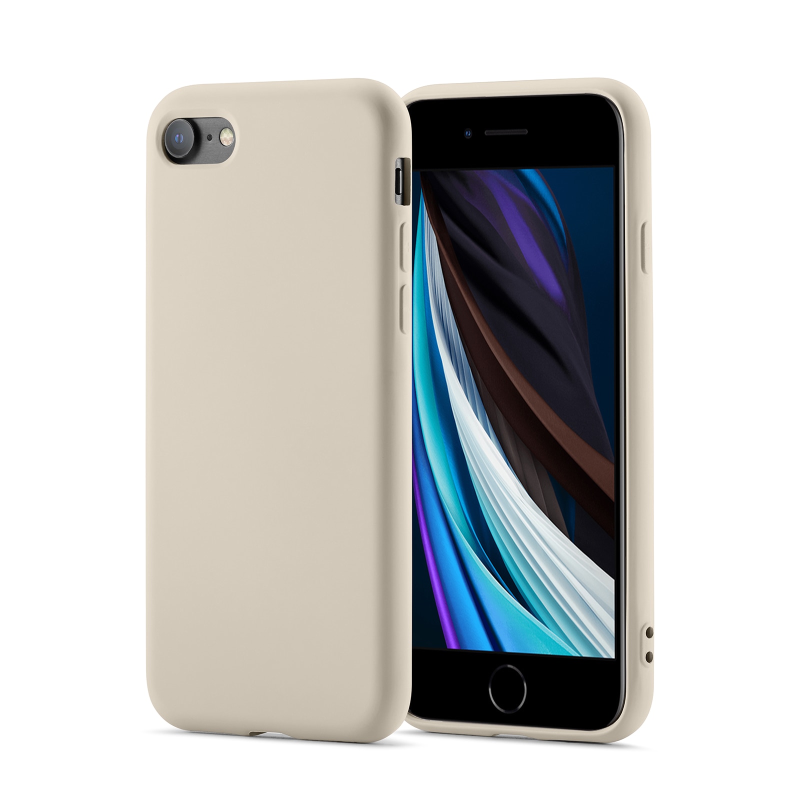 Funda TPU iPhone 7 beige