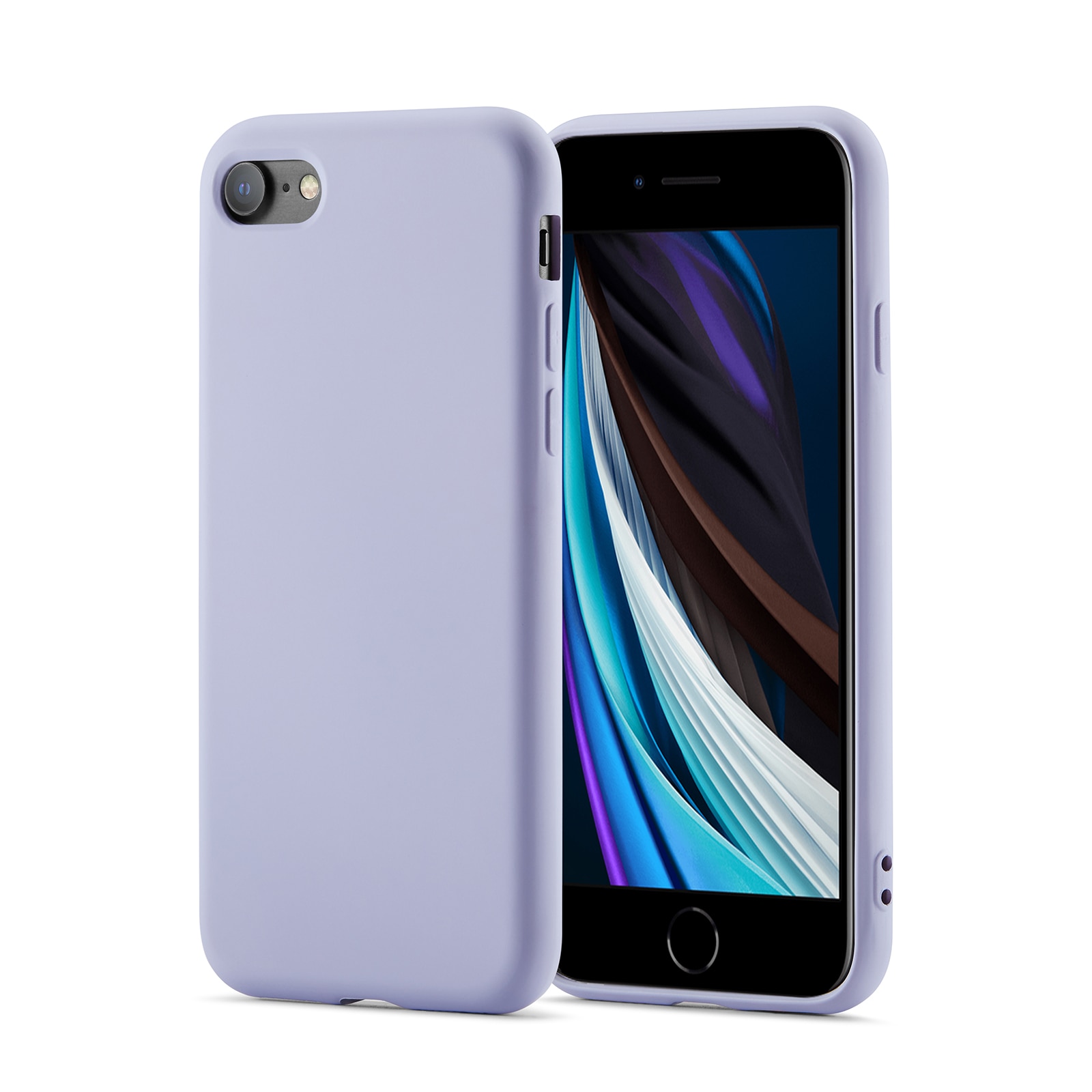 Funda TPU iPhone SE 2020 violeta