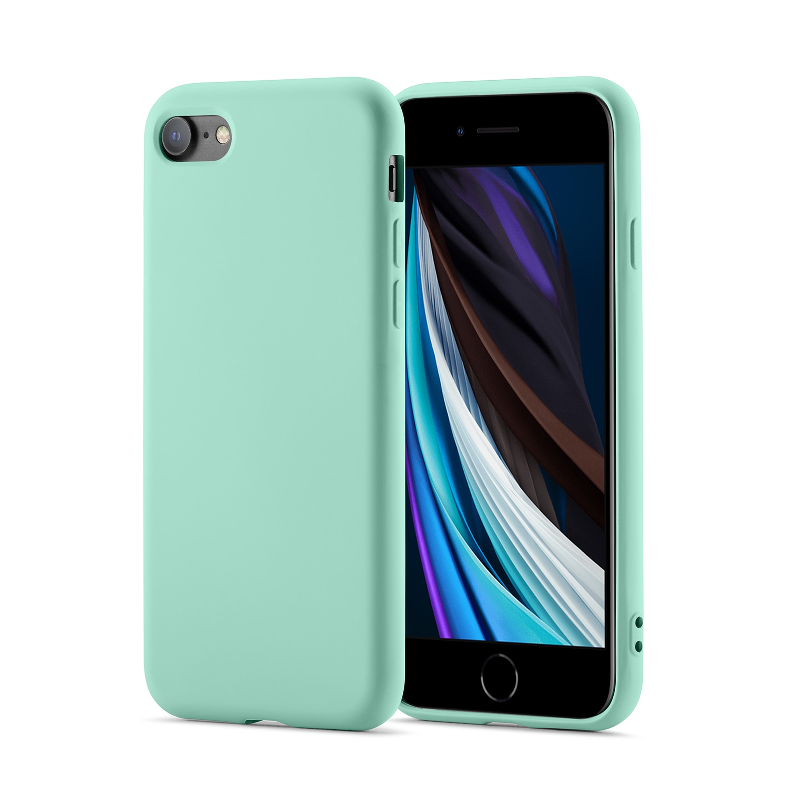 Funda TPU iPhone 8 verde