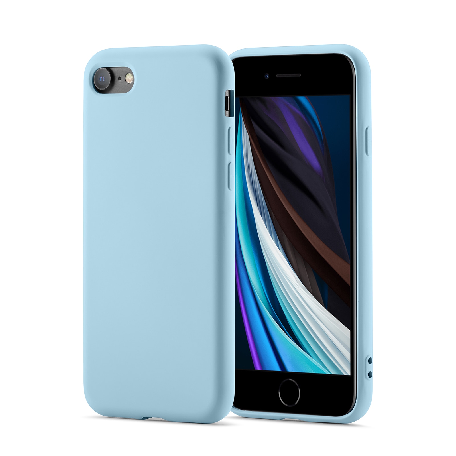 Funda TPU iPhone 8 azul