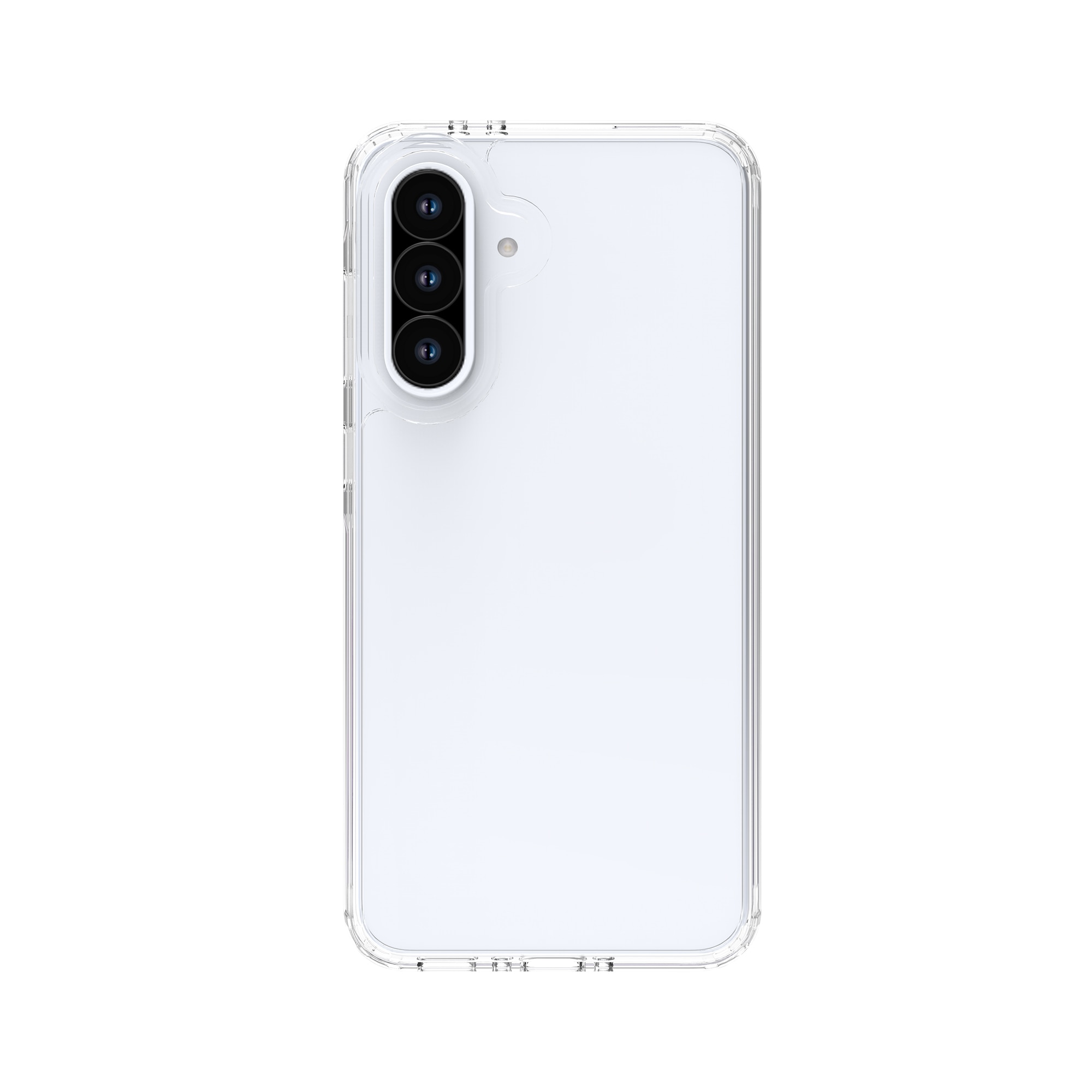 Funda híbrida para Samsung Galaxy A36 Transparente