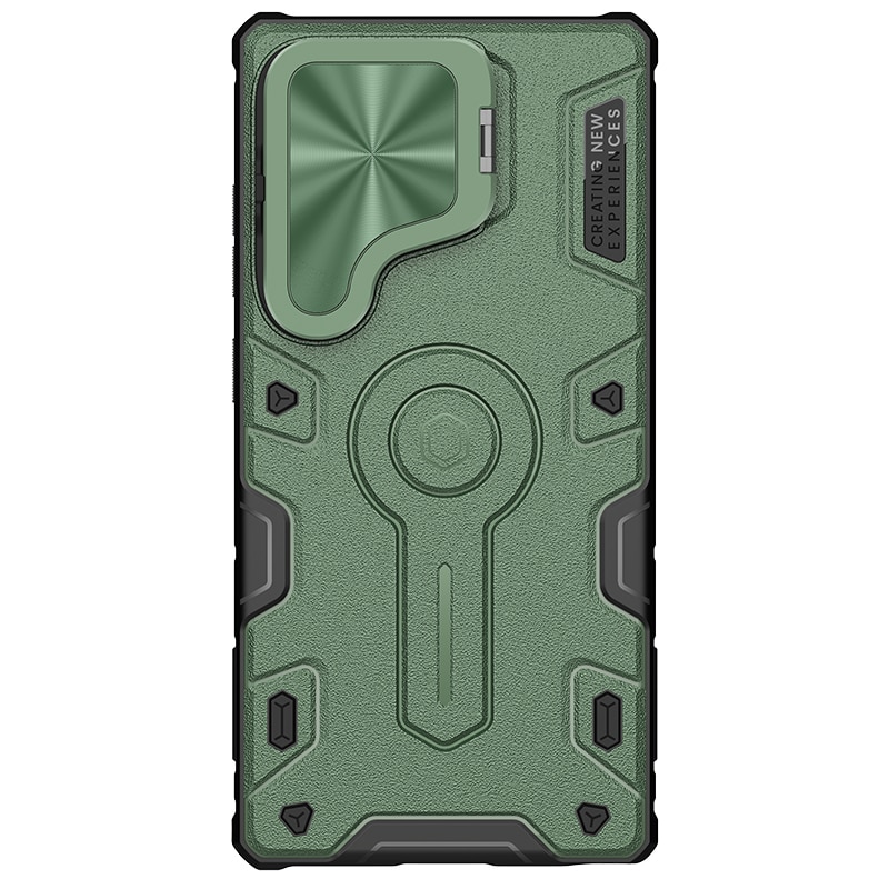 Funda CamShield Armor Prop Samsung Galaxy S25 Ultra, verde