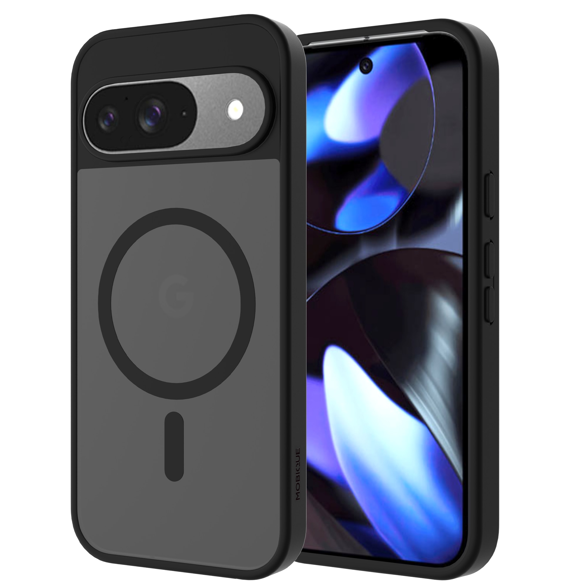 Funda Magnetic Hybrid Google Pixel 9 Frosted Black