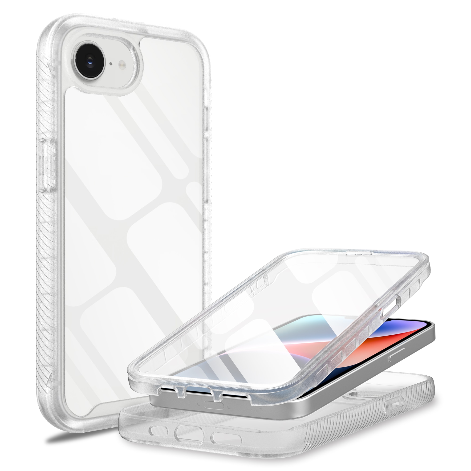 Funda Full Protection iPhone 16e Transparente