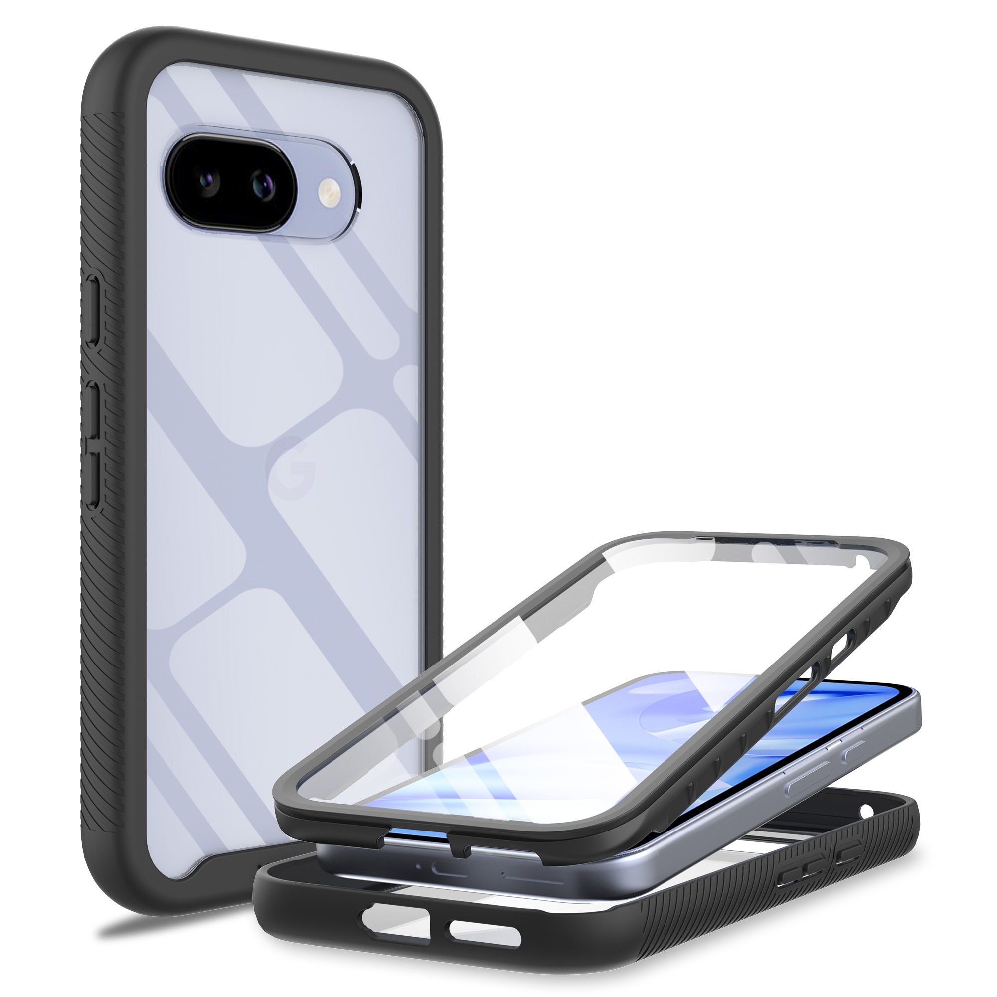 Funda Full Protection Google Pixel 9a Negro