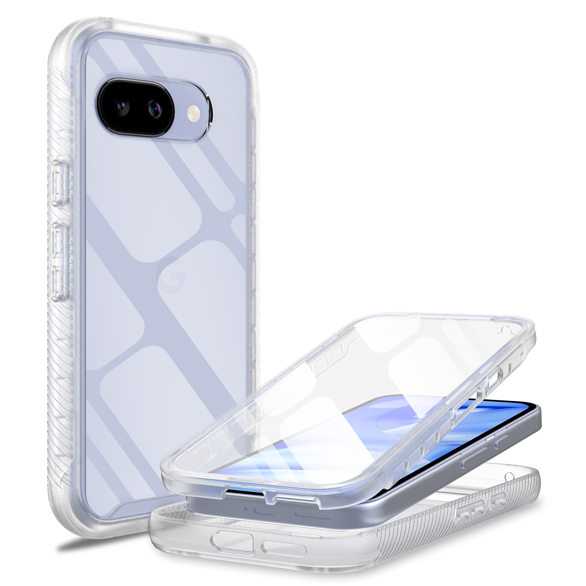 Funda Full Protection Google Pixel 9a Transparente