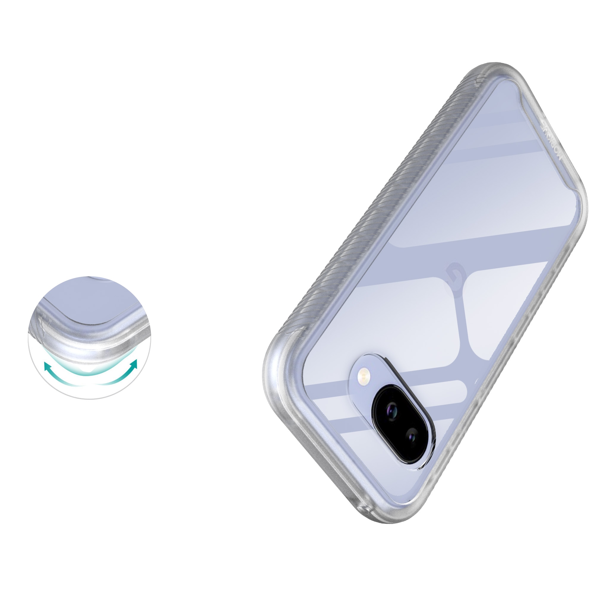 Funda Full Protection Google Pixel 9a Transparente