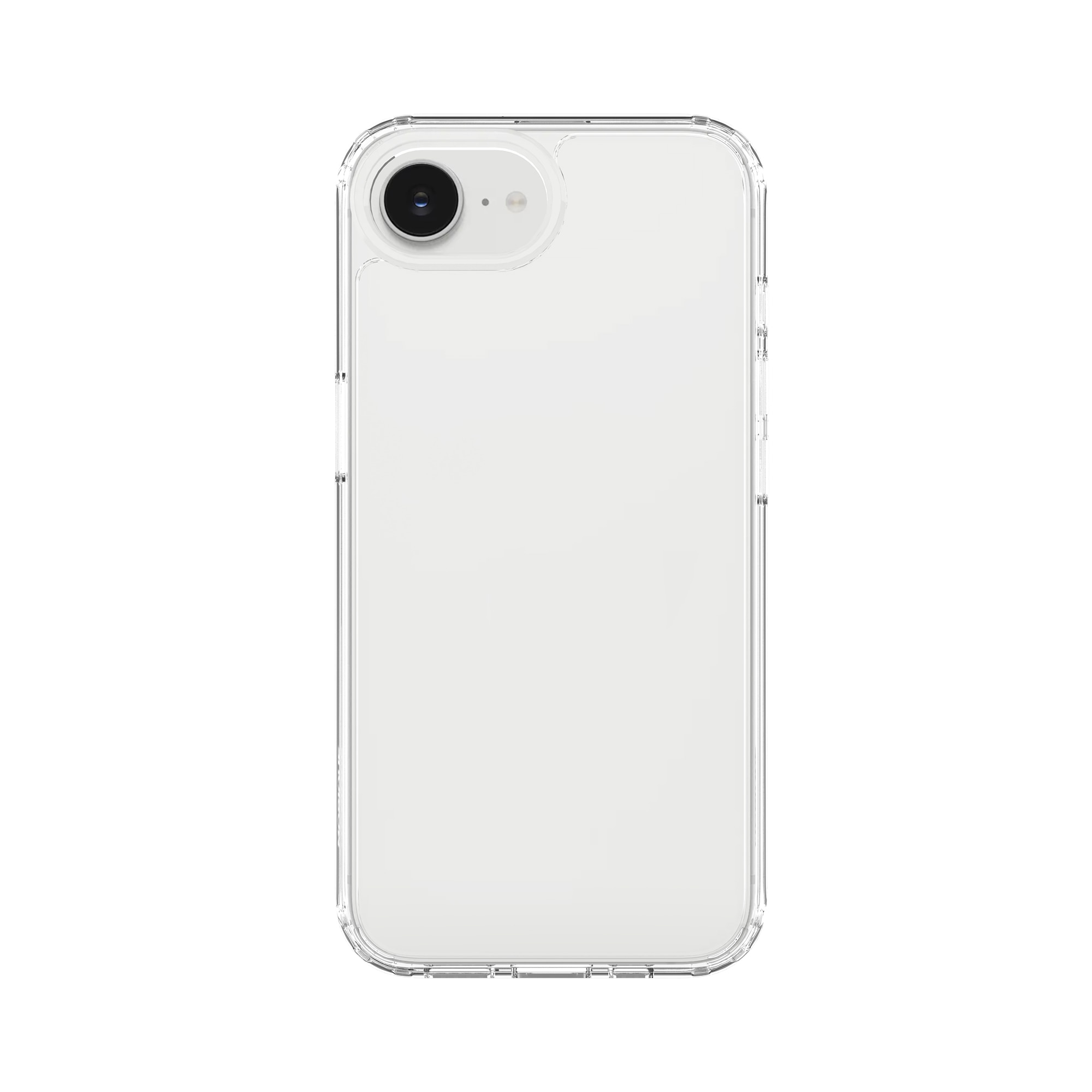 Funda híbrida para iPhone 16e Transparente