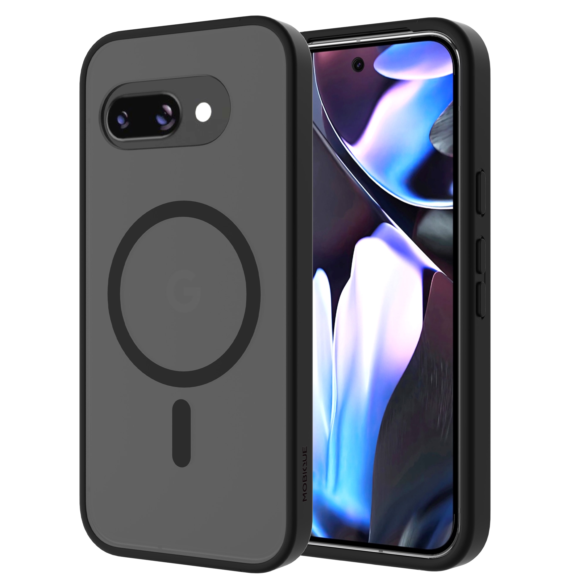 Funda Magnetic Hybrid Google Pixel 9a Frosted Black